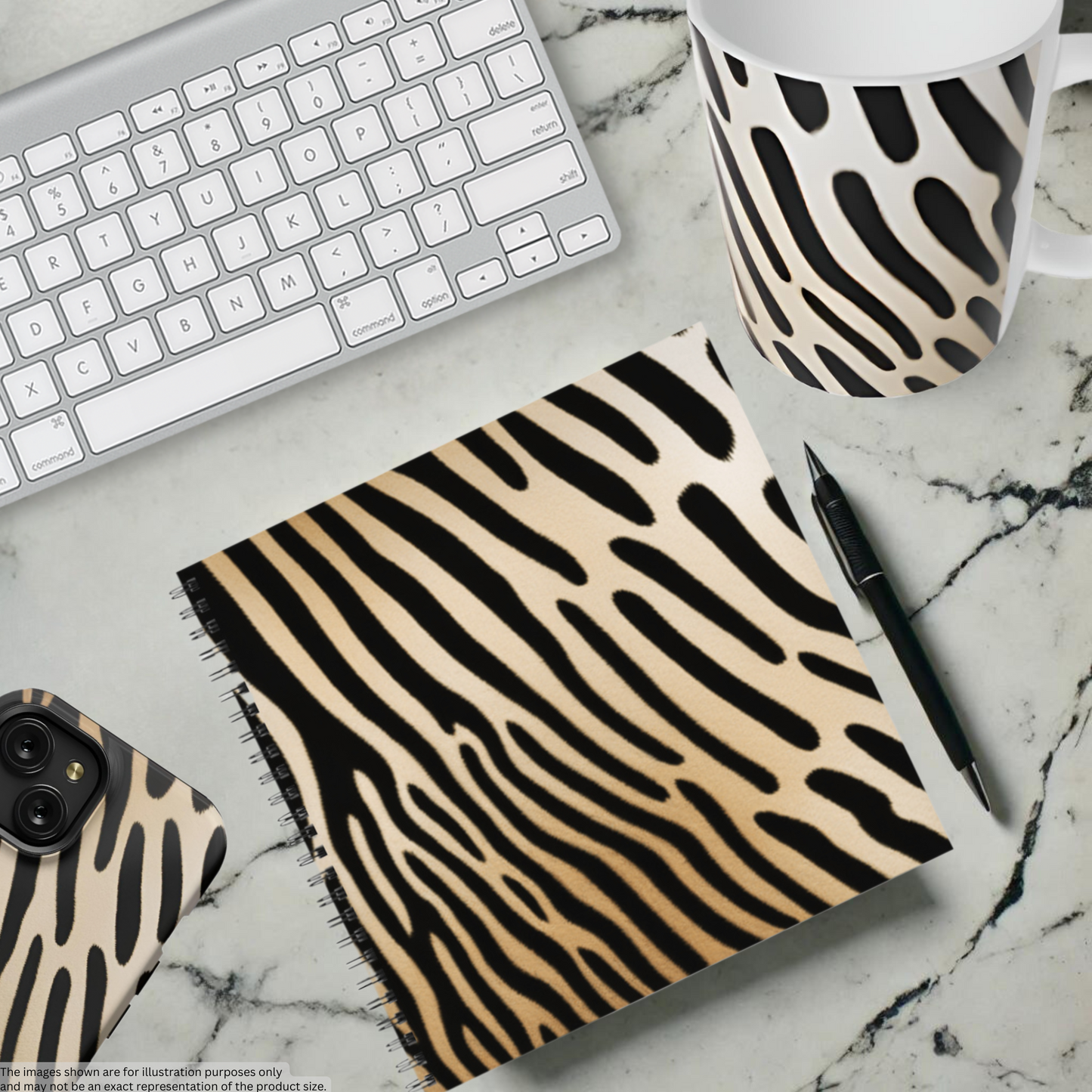 Desert Dapple 8.5”x8.5” Hardcover Notebook