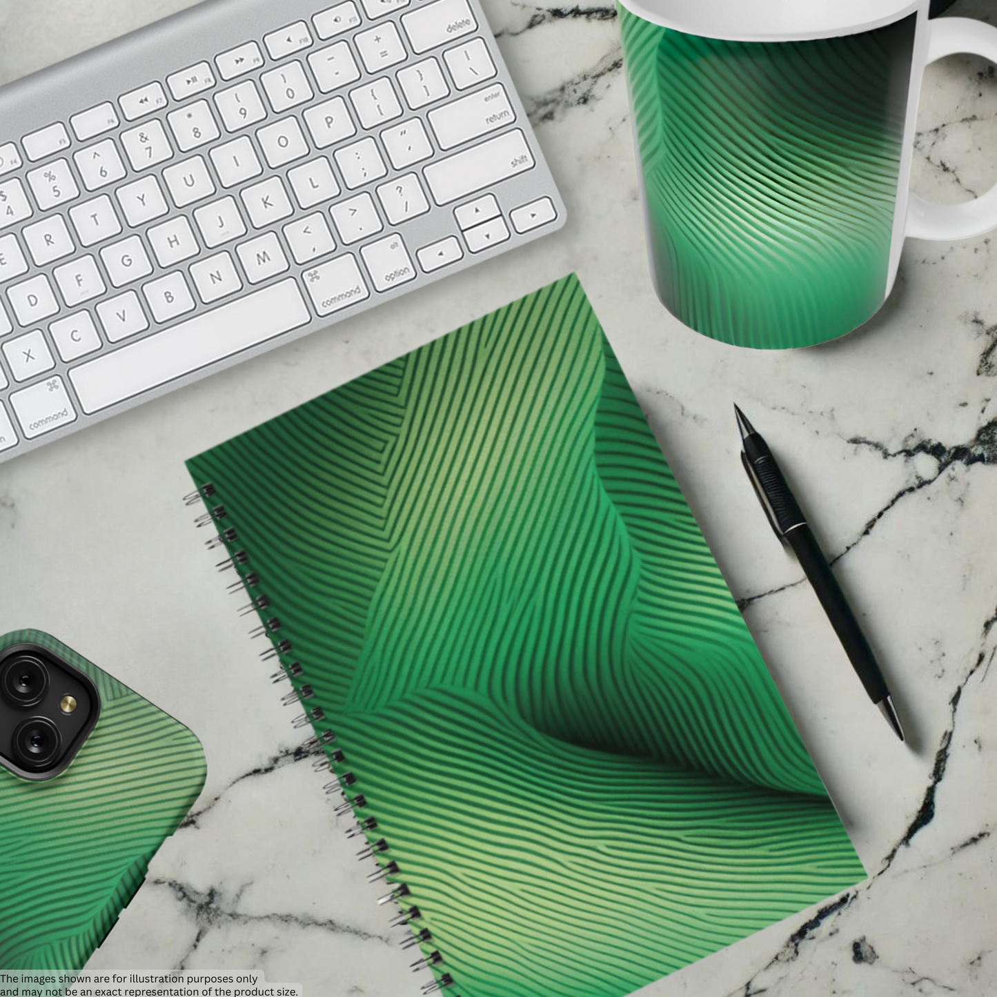 Emerald Gaze 5.5"x8.5" Hardcover Planner