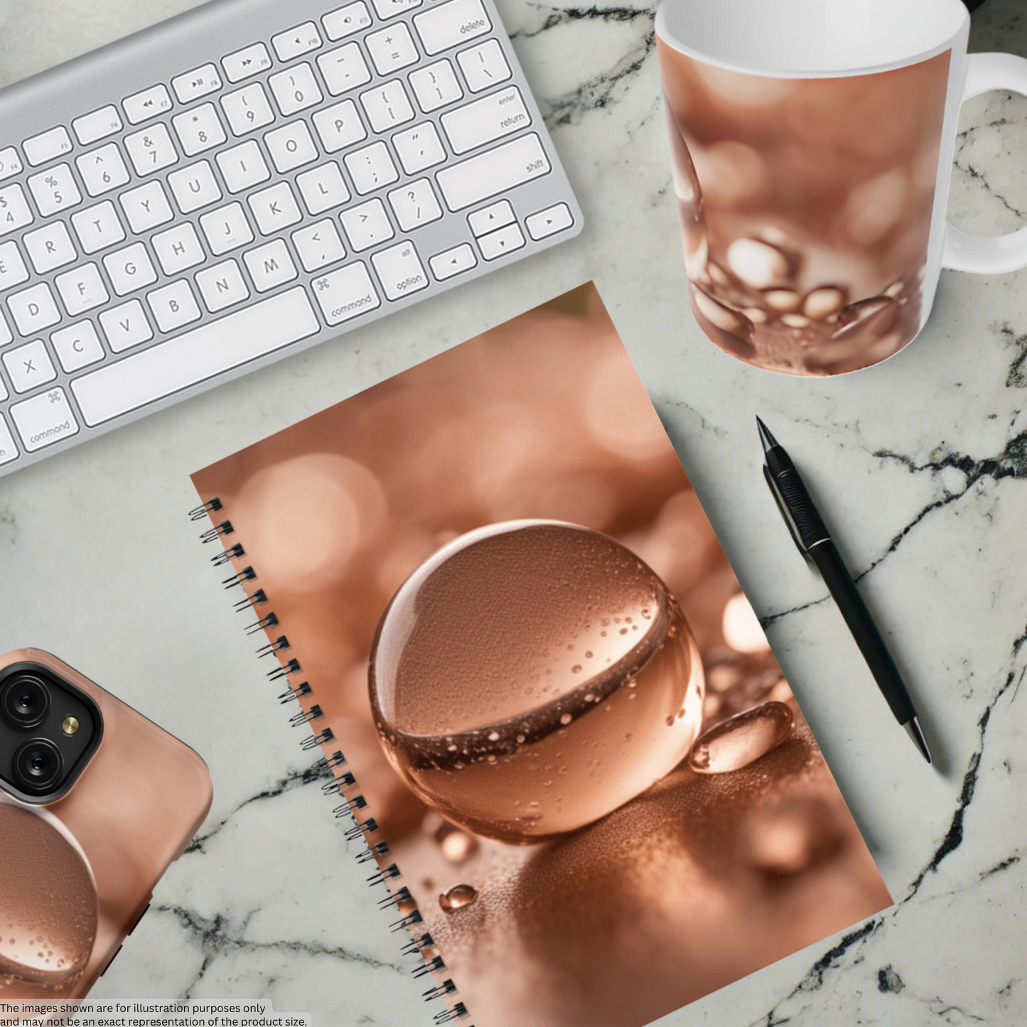 Glistening Globe 5.5"x8.5" Hardcover Planner