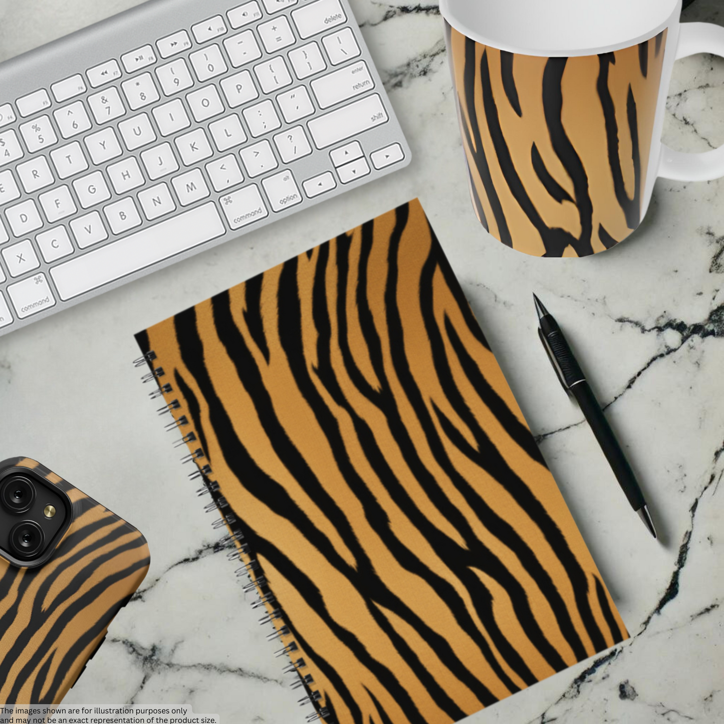Golden Safari 5.5"x8.5" Hardcover Planner