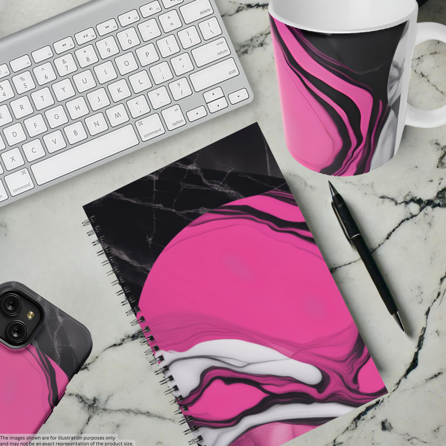 Marble Pop 5.5"x8.5" Hardcover Planner
