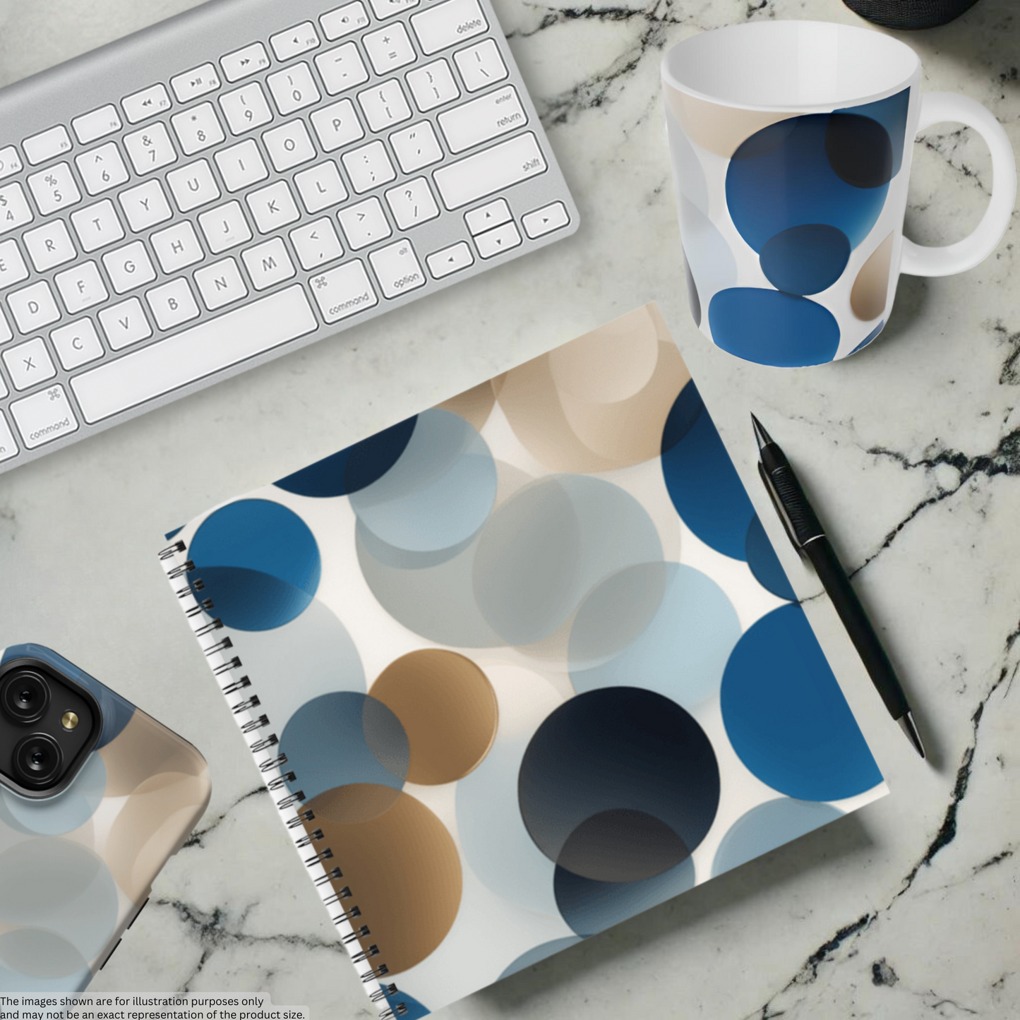 Ocean Breeze 8.5"x8.5" Hardcover Notebook