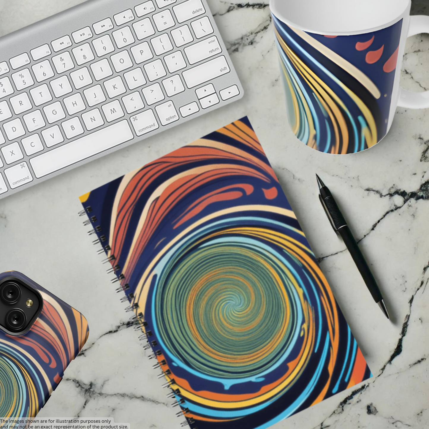 Vortex Vision 5.5"x8.5" Hardcover Planner