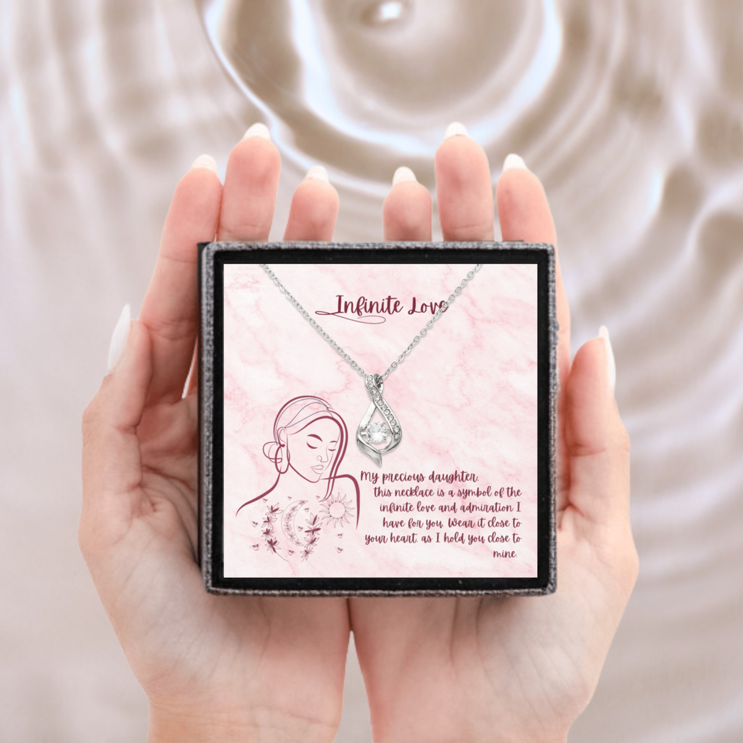 Boundless Love - Ribbon Necklace