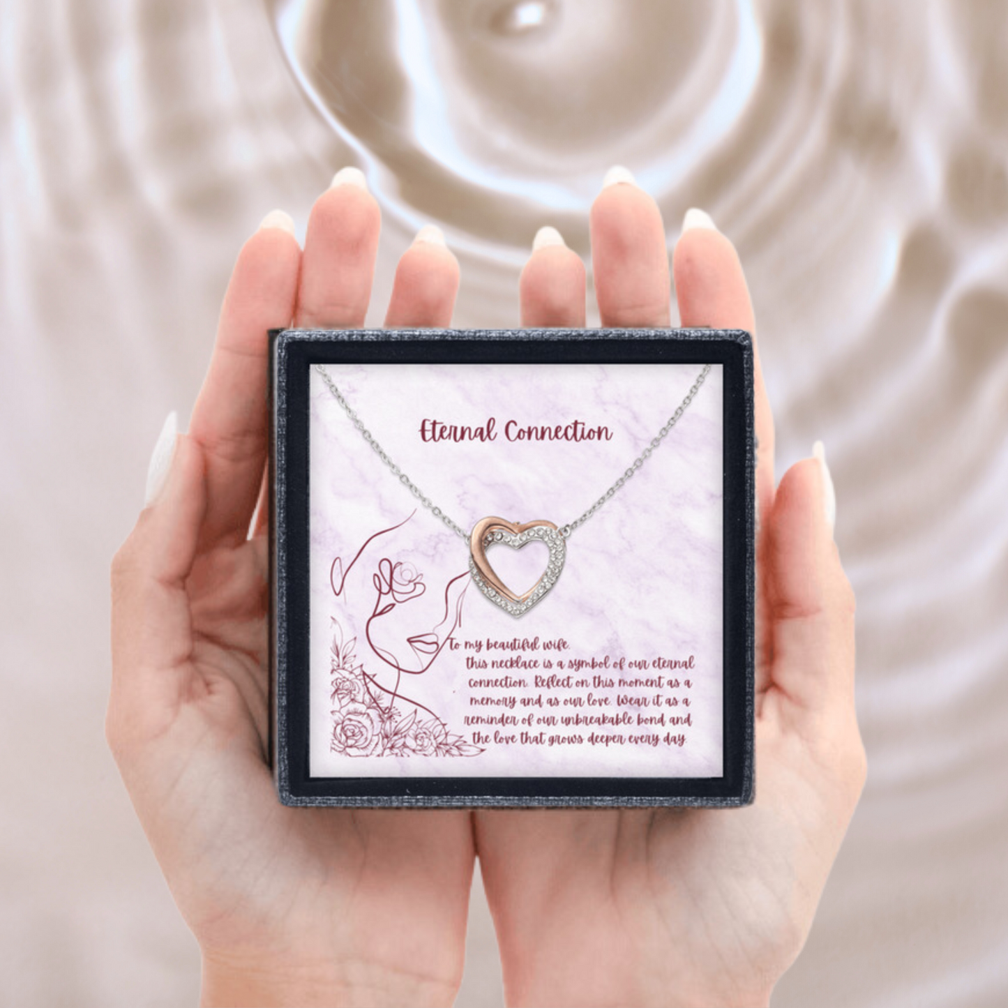 Eternal Connection - Twin Hearts Necklace