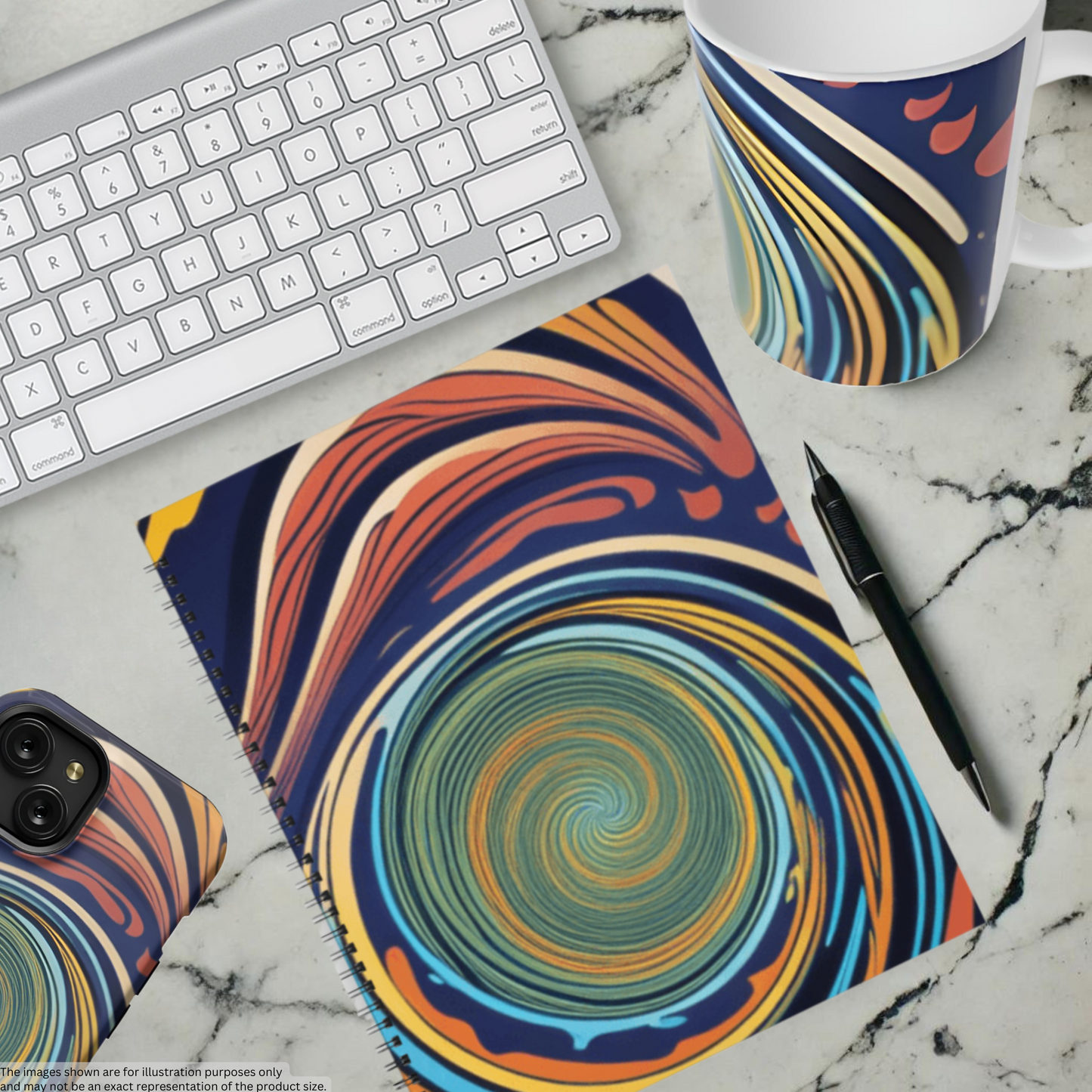 Vortex Vision 8.5"x11" Hardcover Notebook