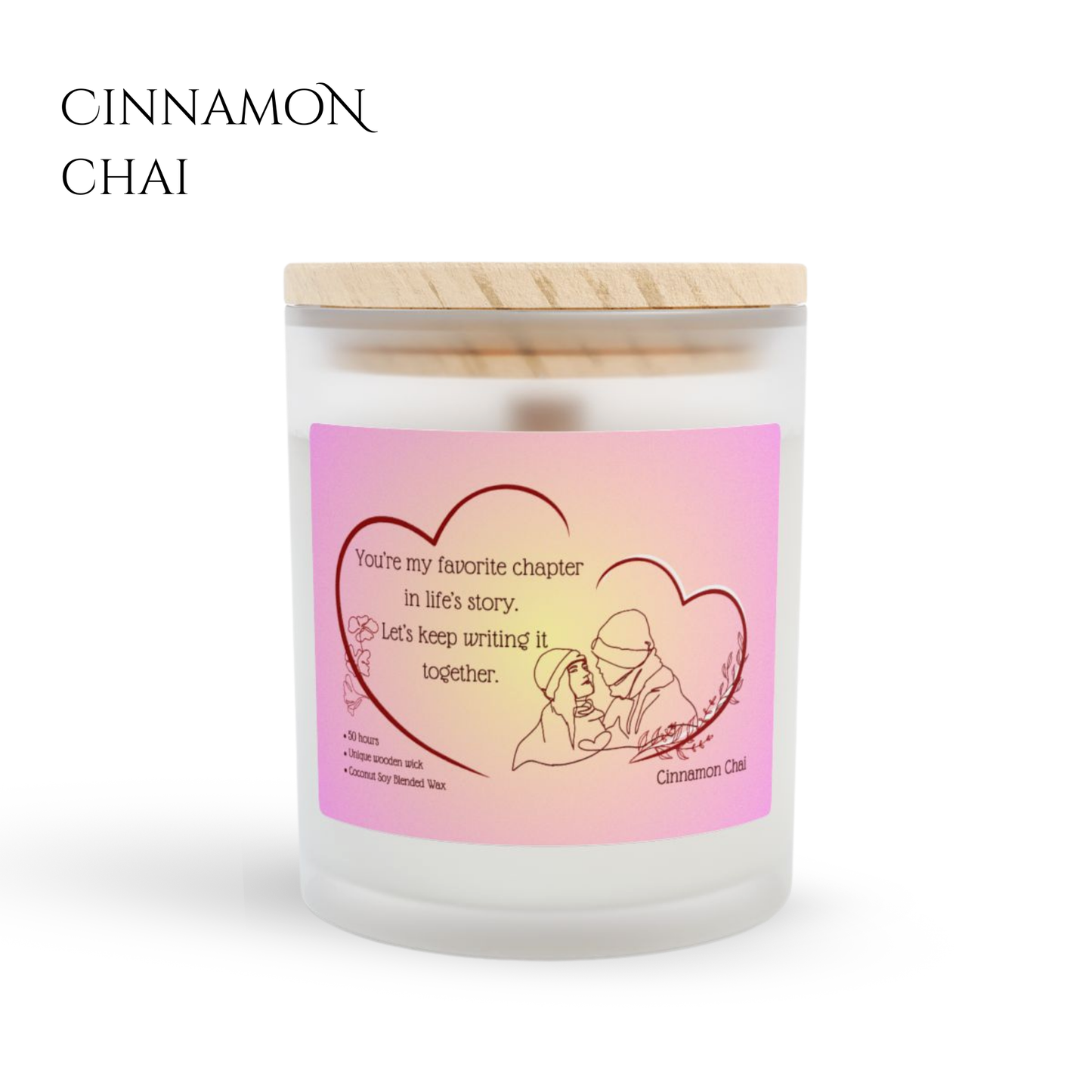 11oz Cinnamon Chai Frost Candle – Favorite Chapter