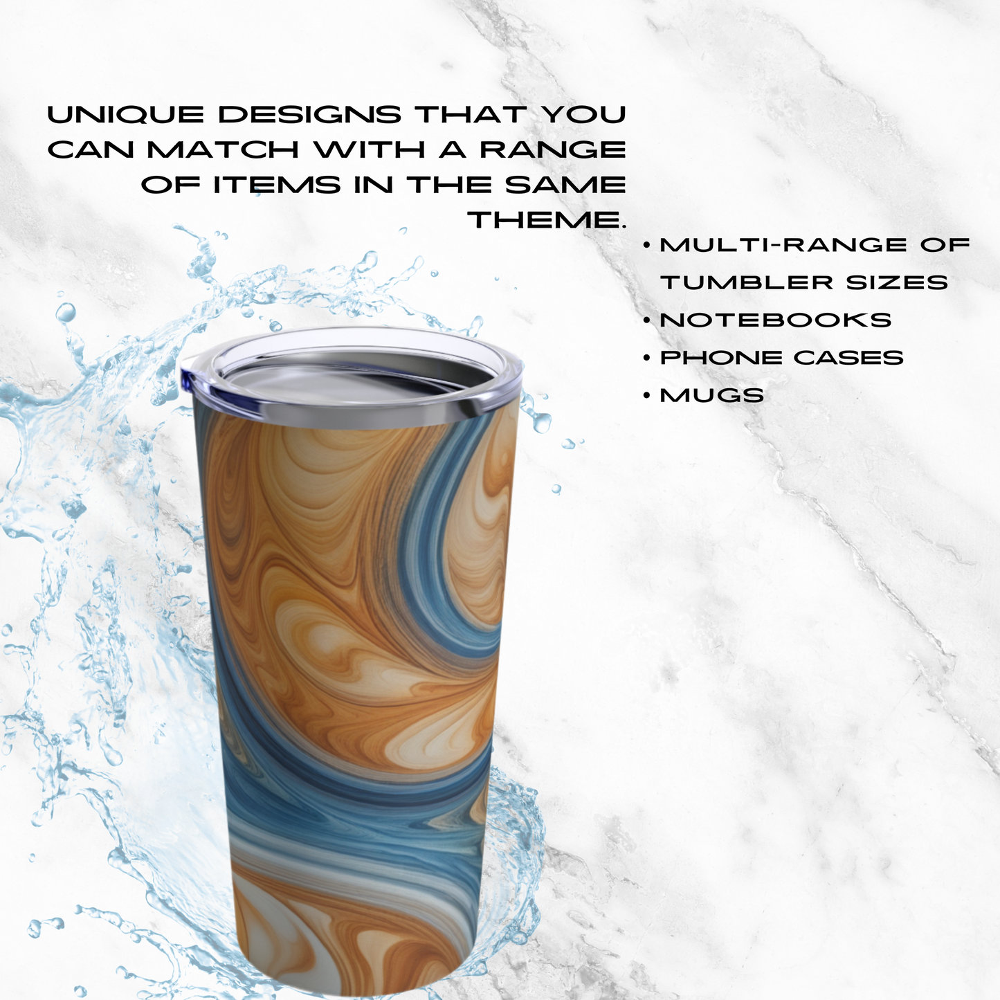 Amber Wave 20oz Tumbler