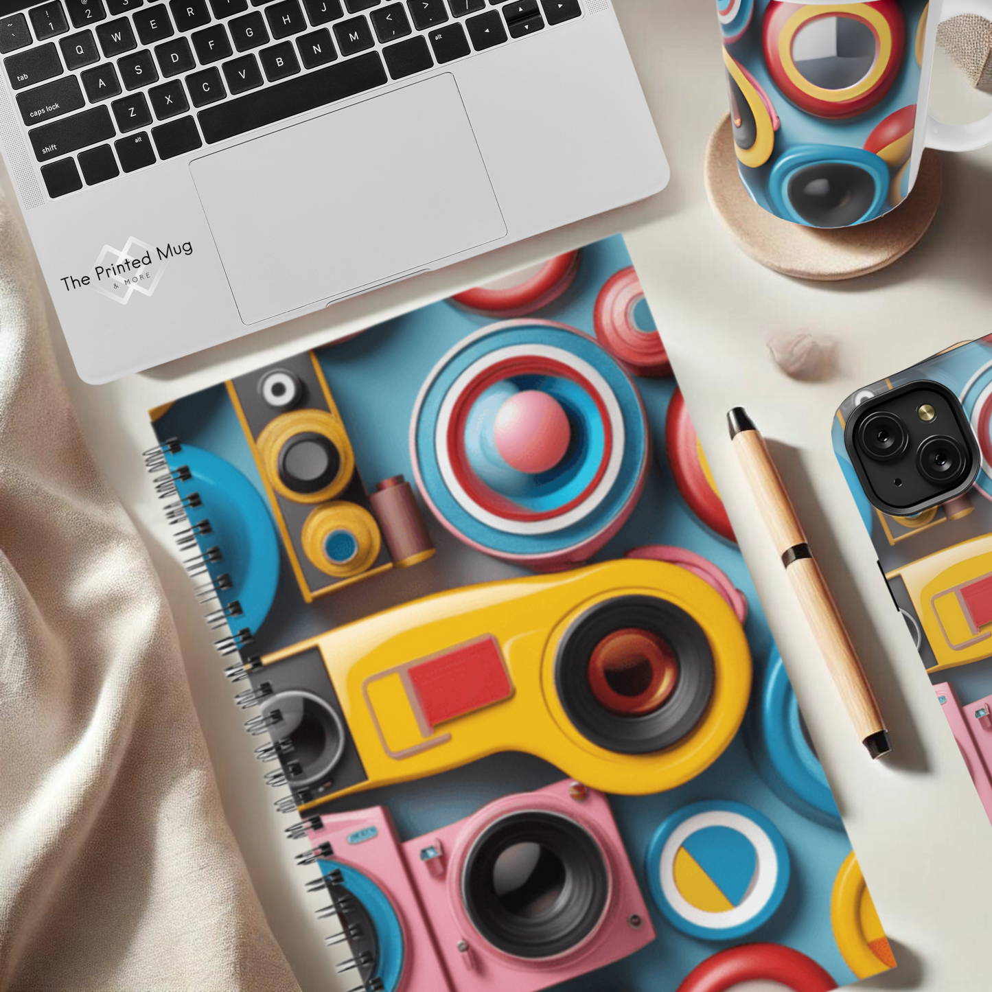 Camera Carnival 5.5”x8.5" Hardcover Notebook