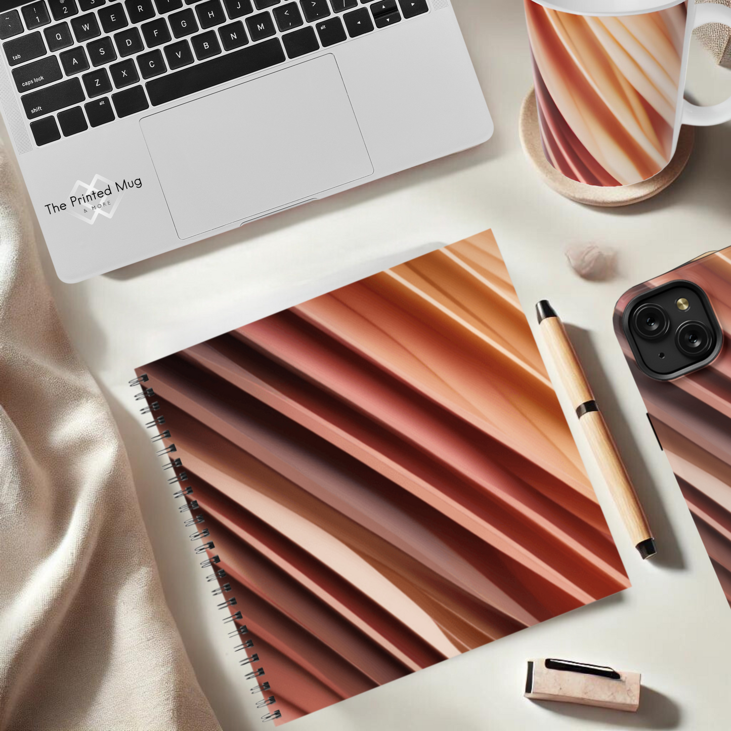 Copper Fold 8.5"x8.5" Hardcover Notebook