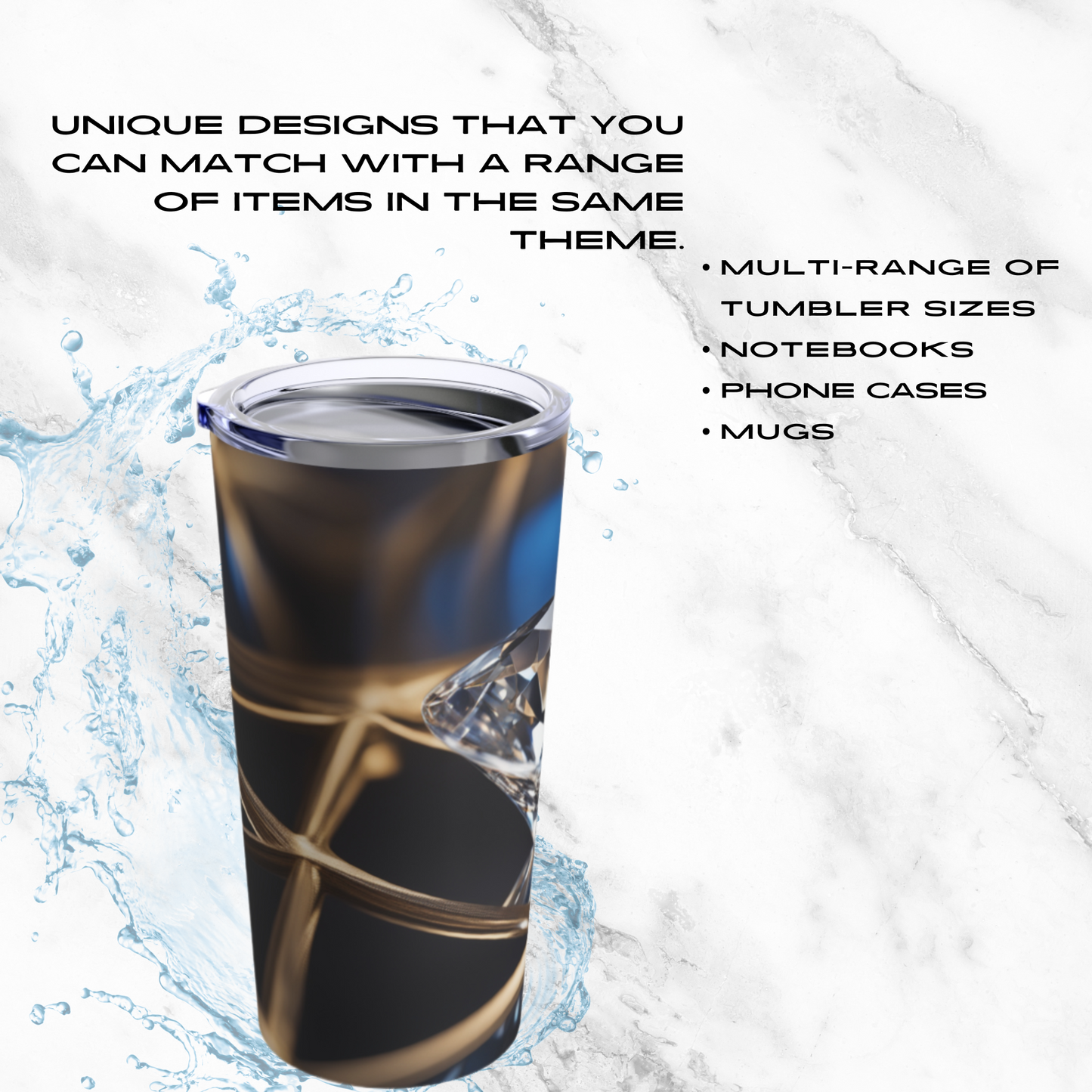 Crystal Elegance 20oz Tumbler