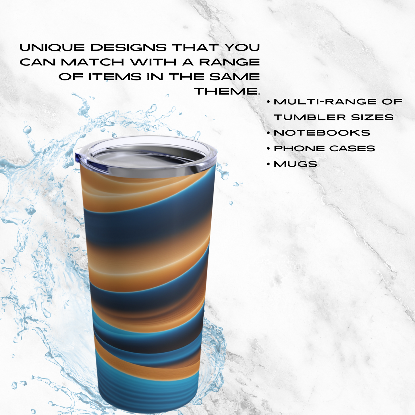 Desert Waves 20oz Tumbler