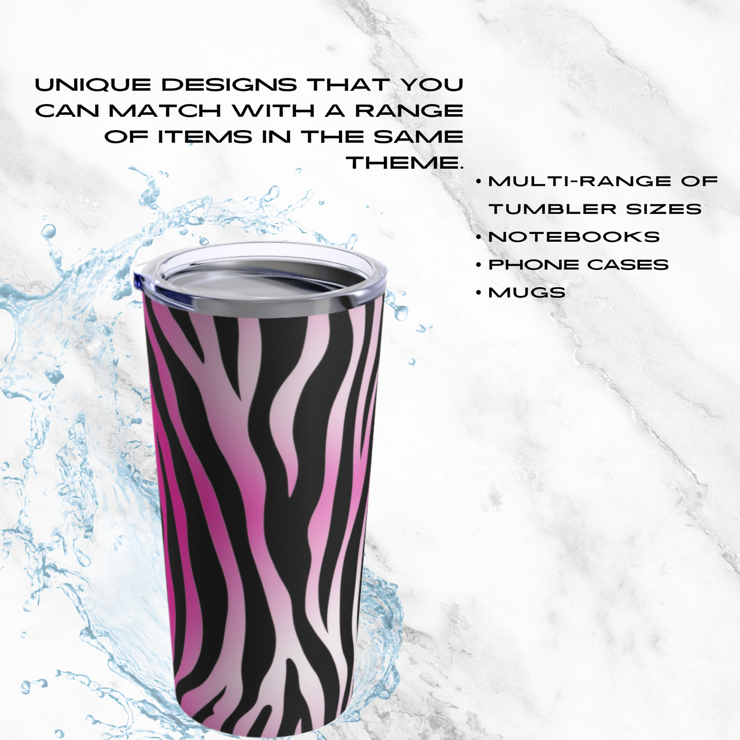 Electric Stripes 20oz Tumbler