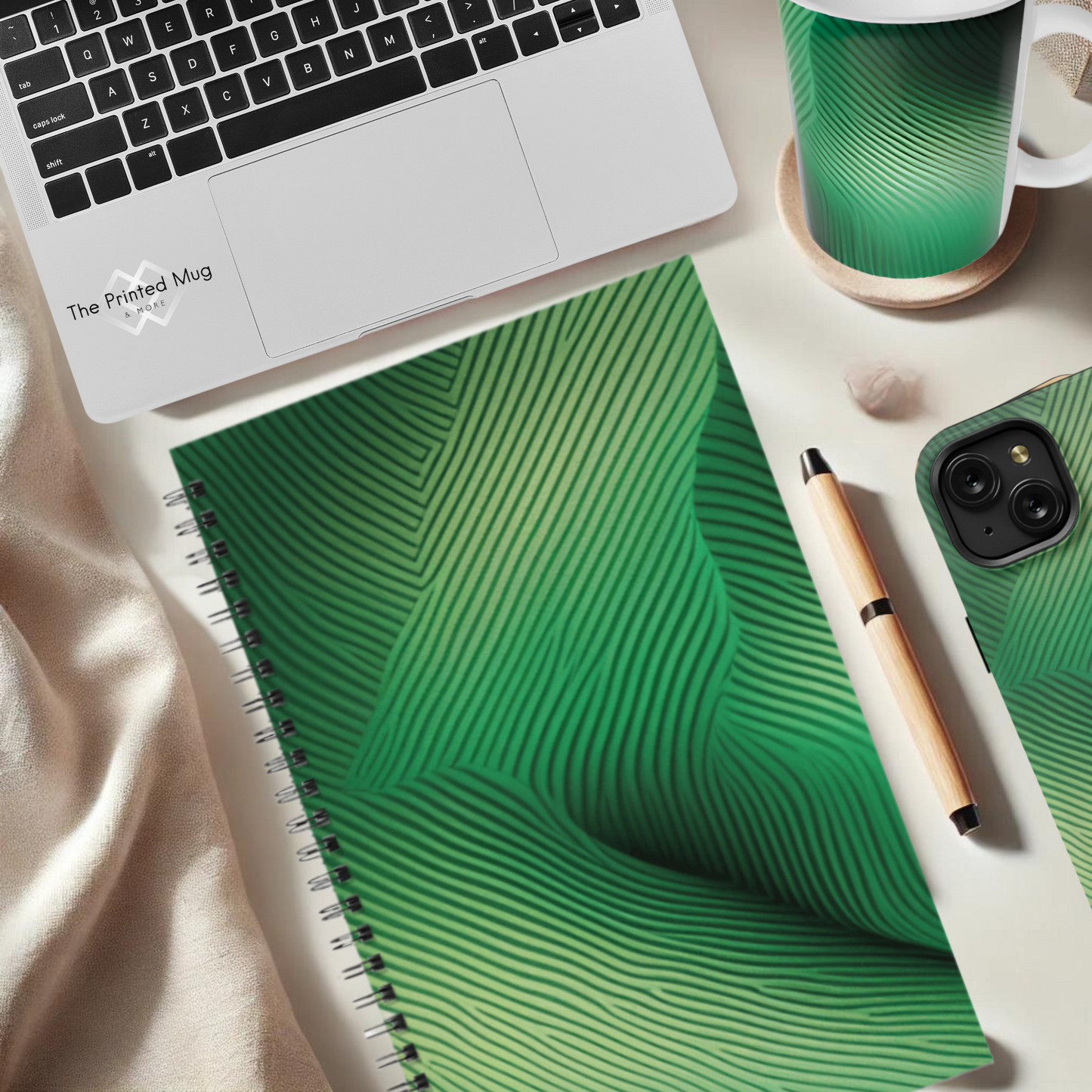 Emerald Gaze 5.5"x8.5" Hardcover Planner