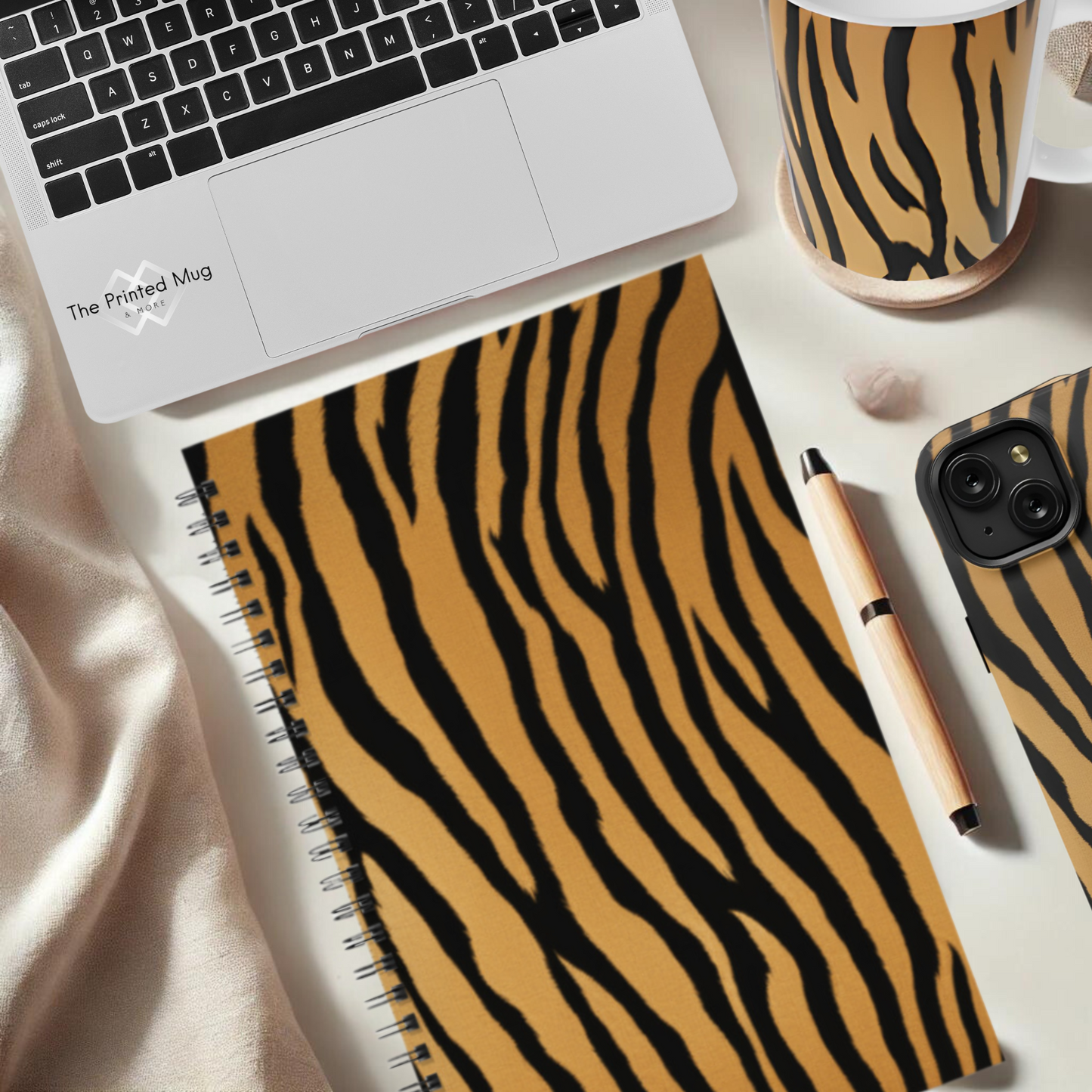Golden Safari 5.5"x8.5" Hardcover Planner