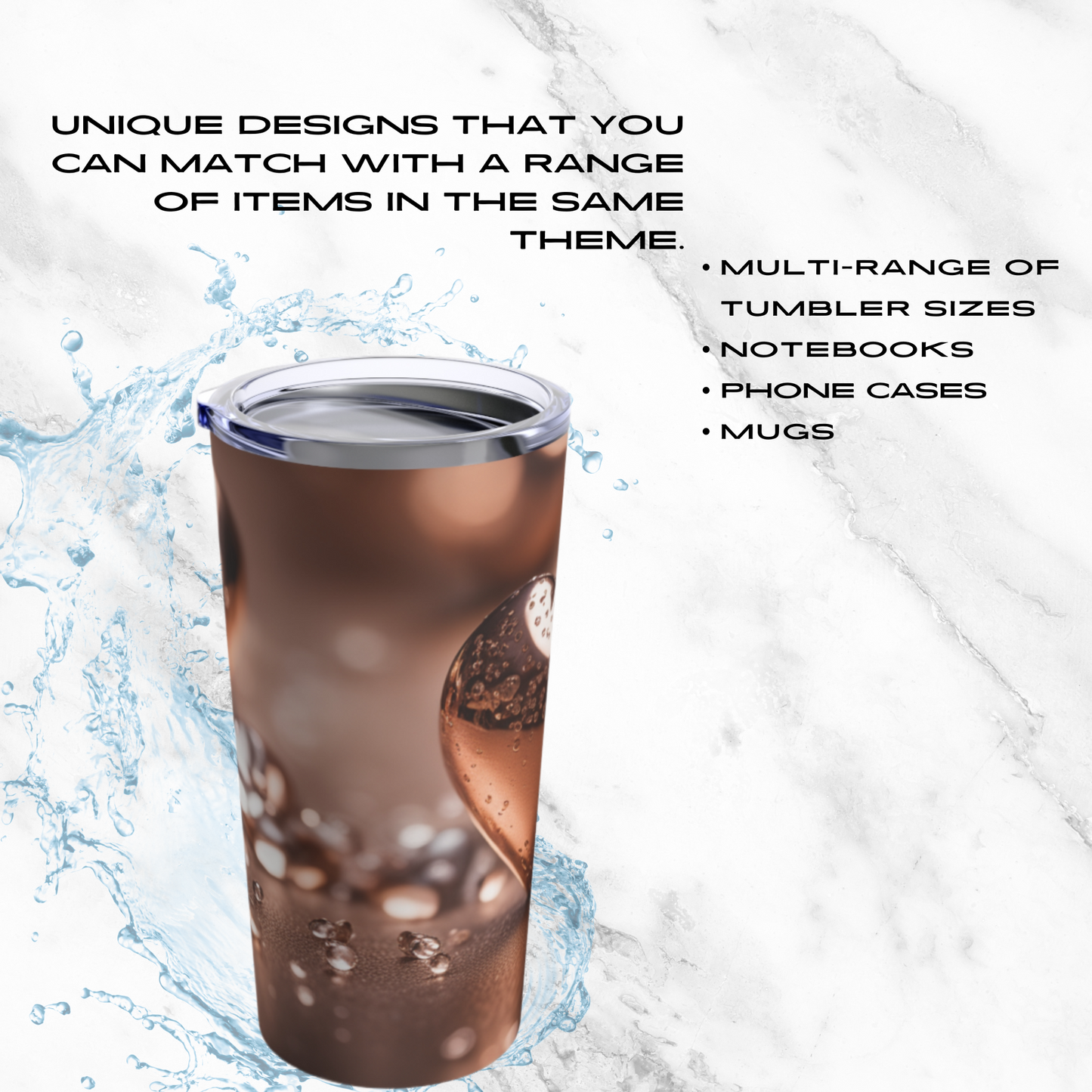 Heart of Bronze 20oz Tumbler