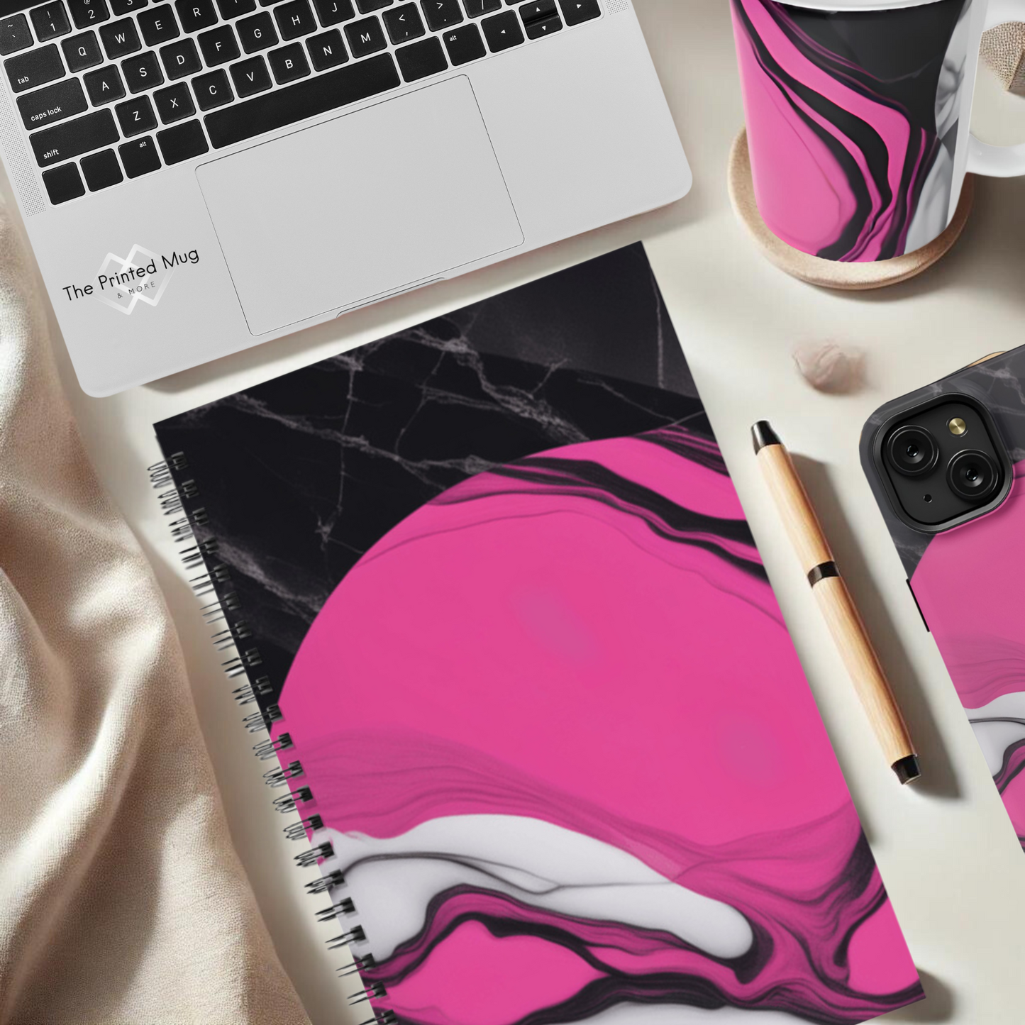 Marble Pop 5.5"x8.5" Hardcover Planner
