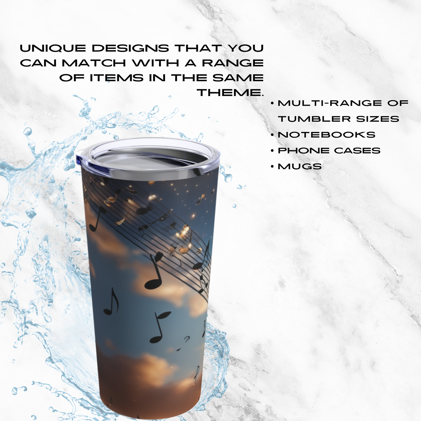 Musical Euphoria 20oz Tumbler