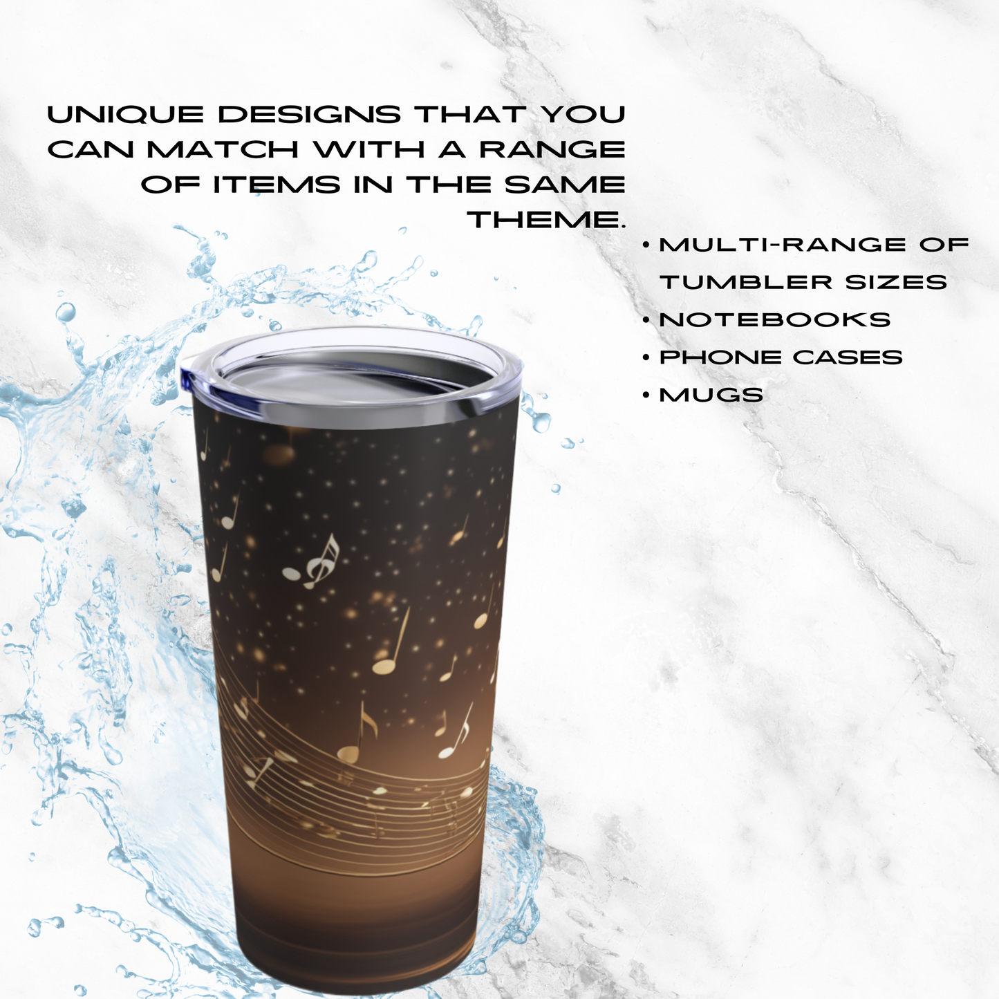 Musical Starlight 20oz Tumbler