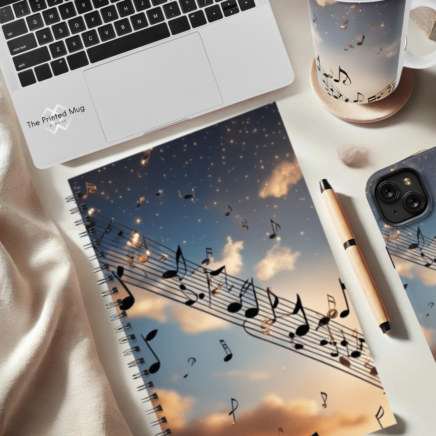 Musical Euphoria 5.5"x8.5" Hardcover Planner