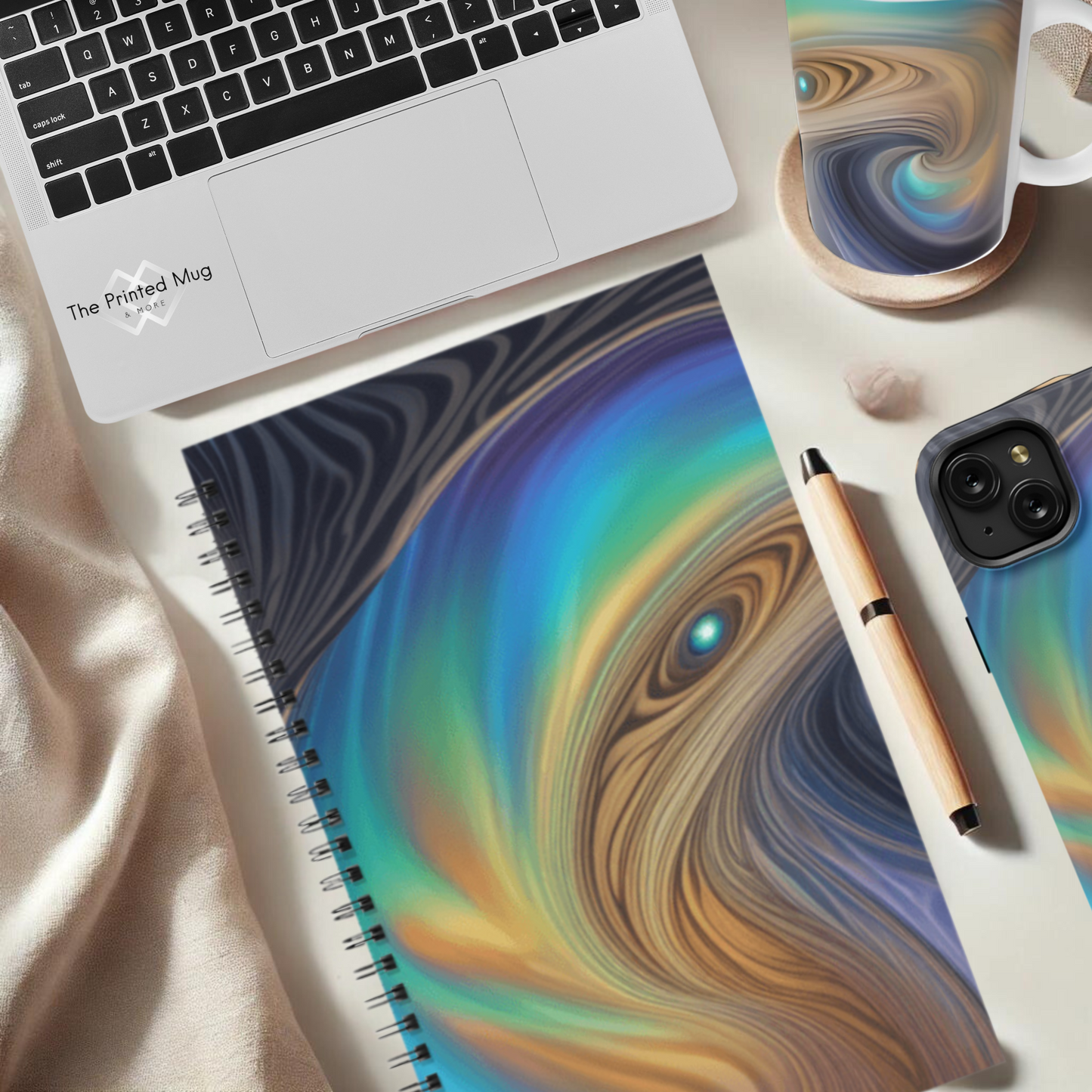 Nebula Swirl 5.5"x8.5" Hardcover Planner