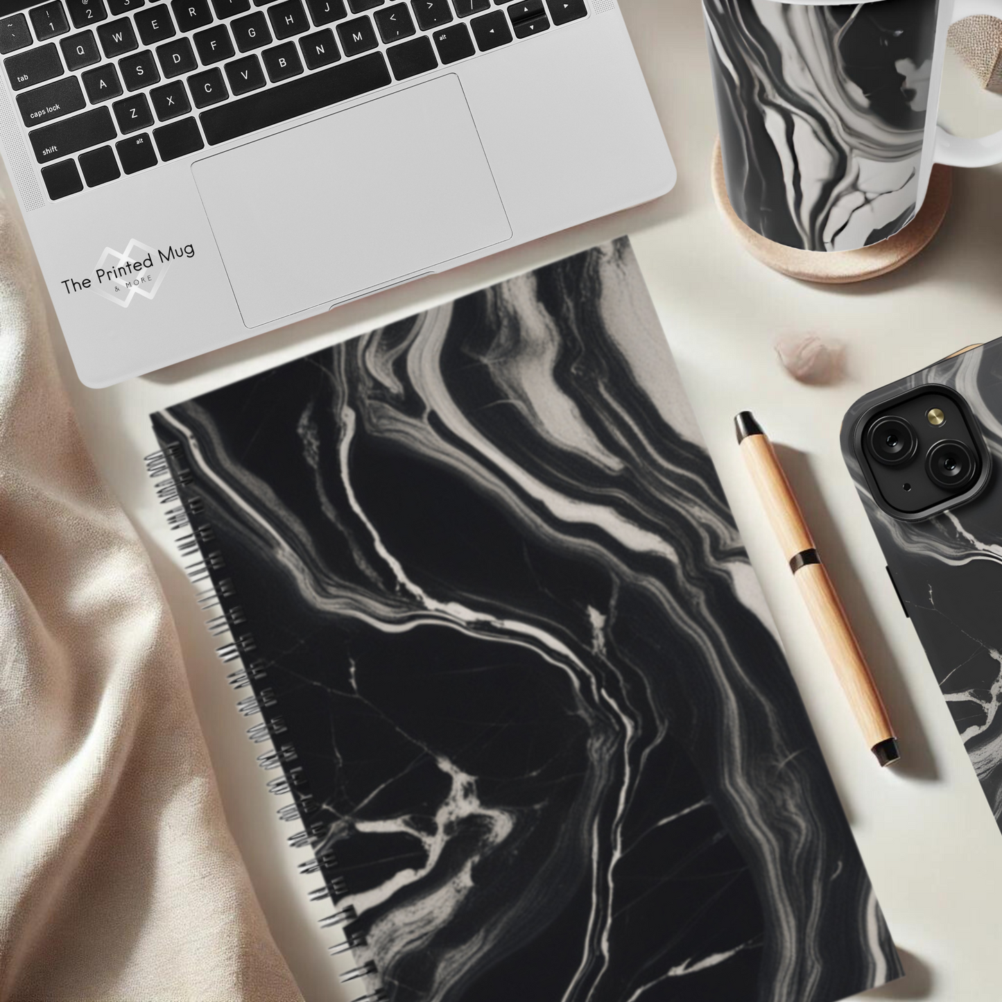 Onyx Flow 5.5"x8.5" Hardcover Planner
