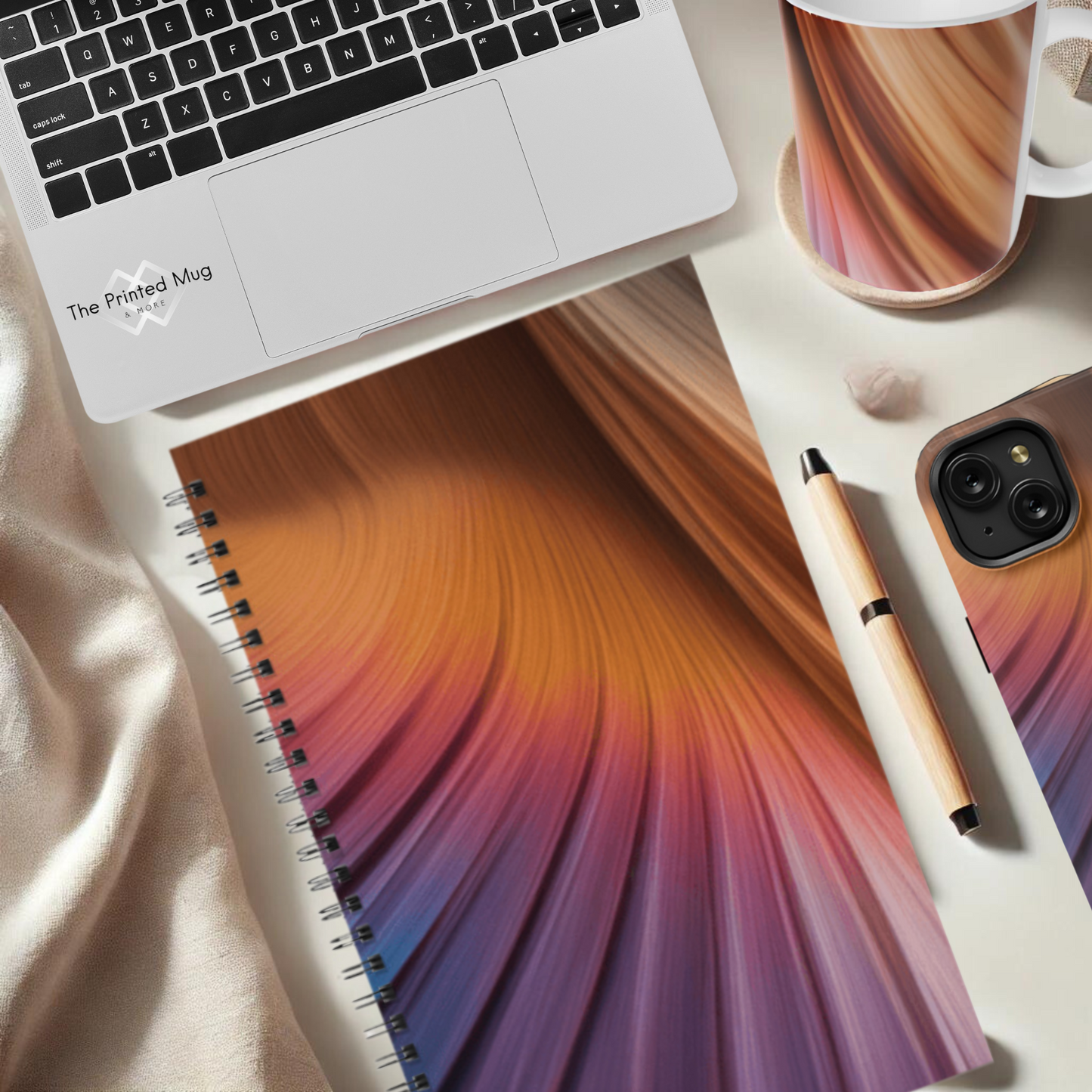 Radiant Swirl 5.5"x8.5" Hardcover Planner
