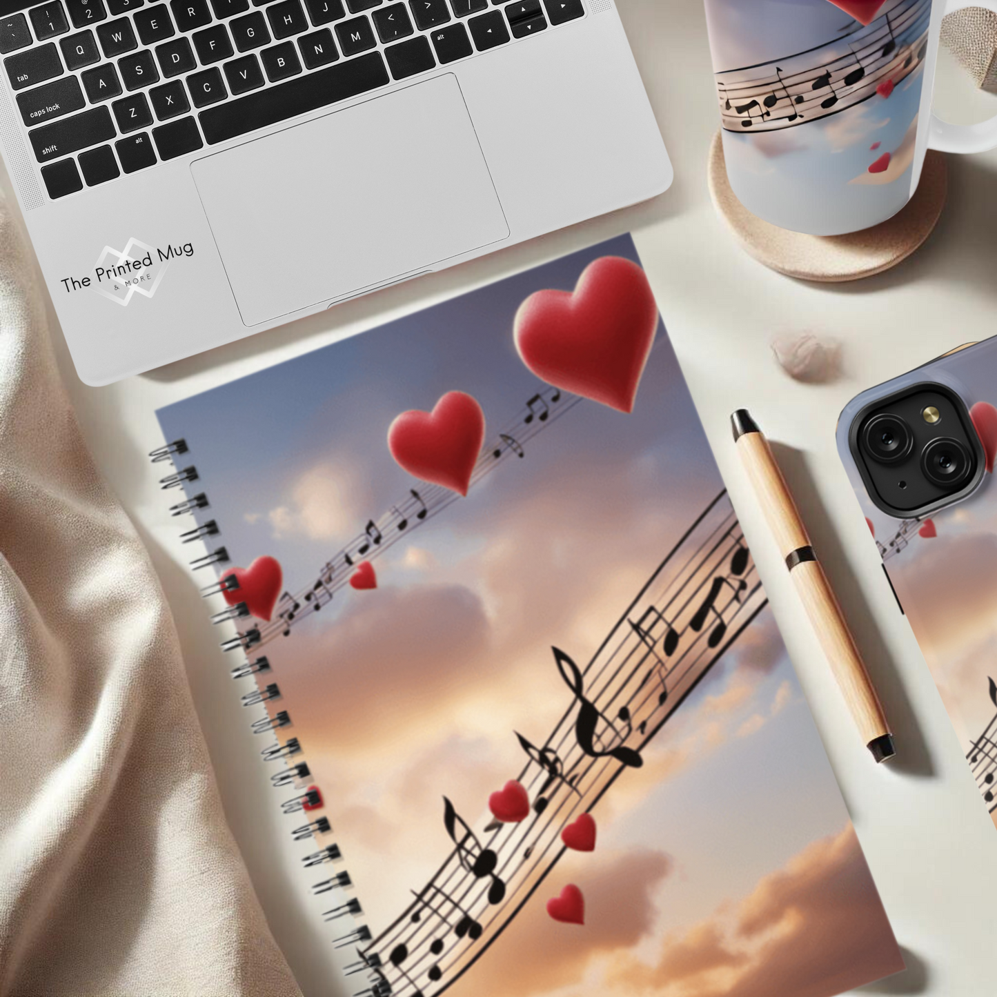 Symphony in the Sky 5.5"x8.5" Hardcover Planner