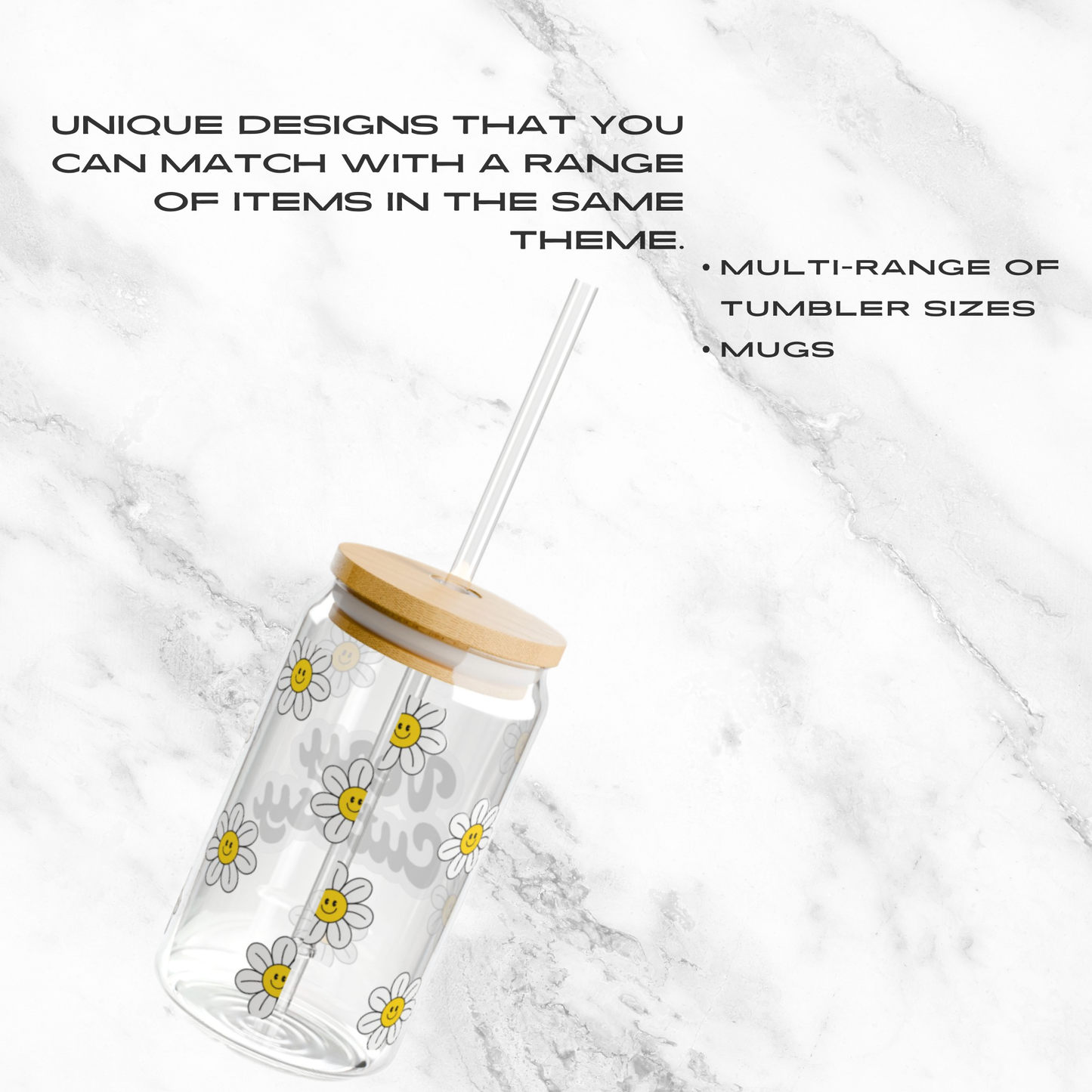 Very Cutesy 16oz Glass Tumbler | Soda Can