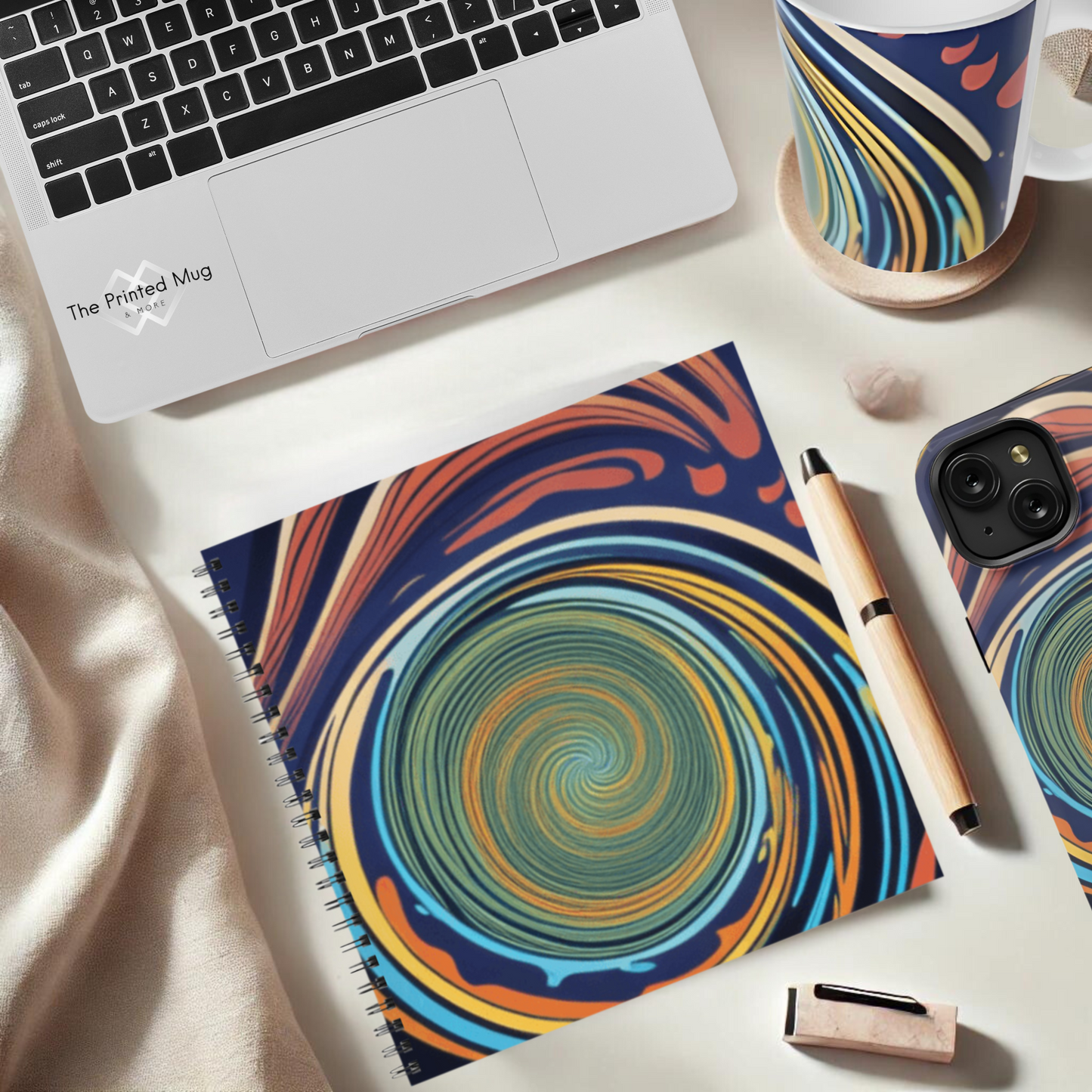 Vortex Vision 8.5"x8.5" Hardcover Notebook