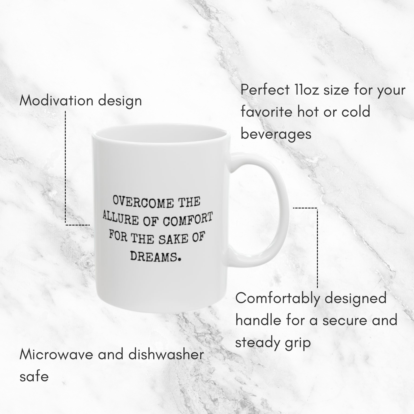 Overcome Comfort - 11oz Mug