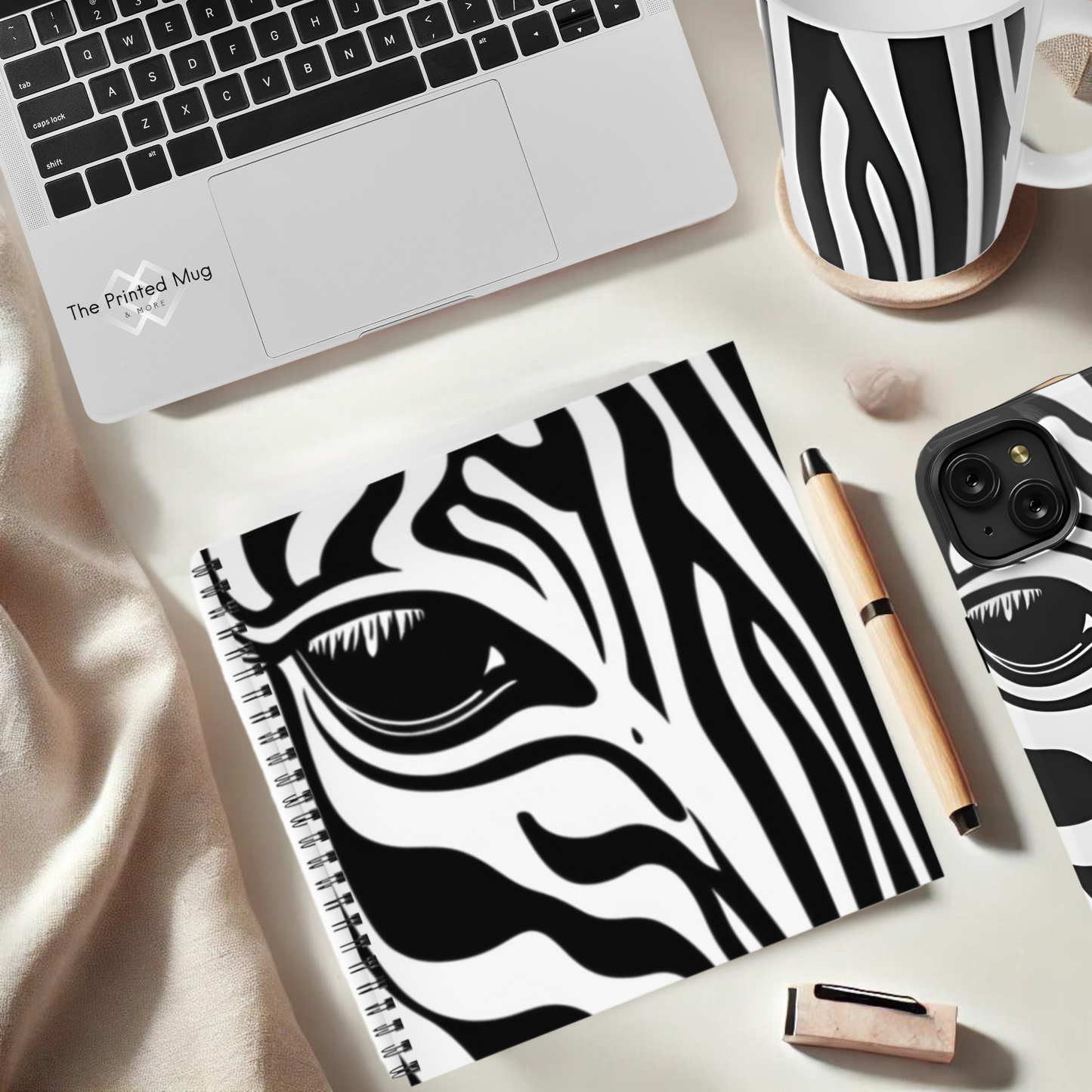 Wild Elegance 8.5”x8.5” Hardcover Notebook