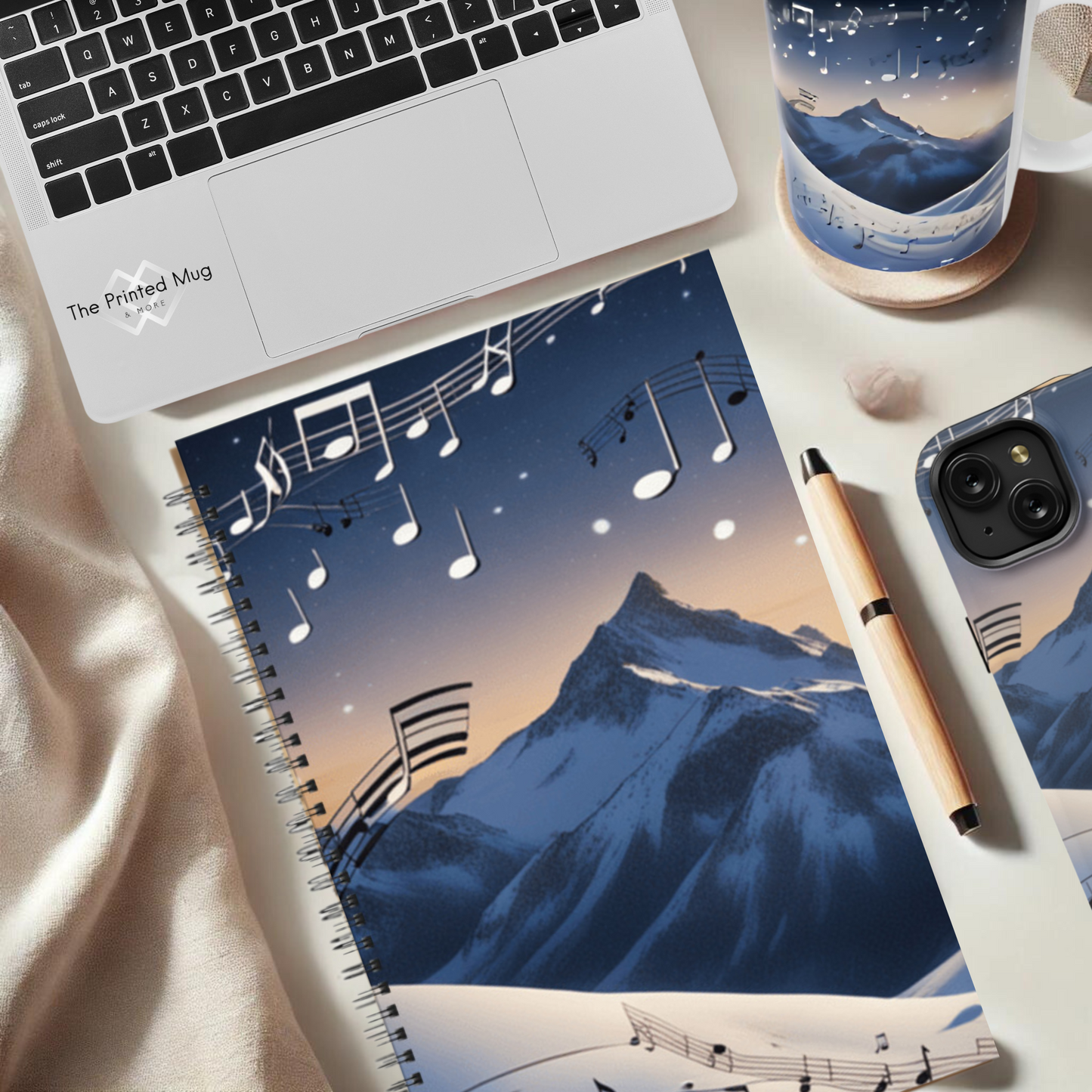 Winter Serenade 5.5"x8.5" Hardcover Planner