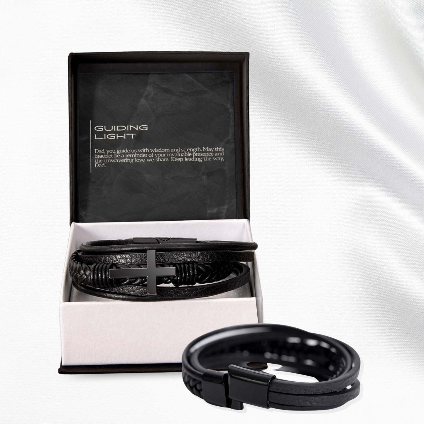 Strength & Guidance - Cross Bracelet
