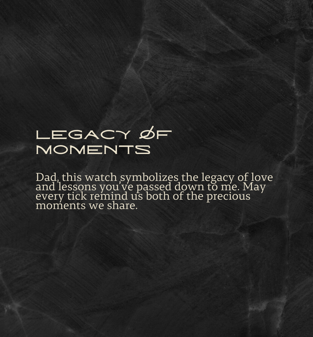 Eternal Precision - Legacy of Moments Men's Watch