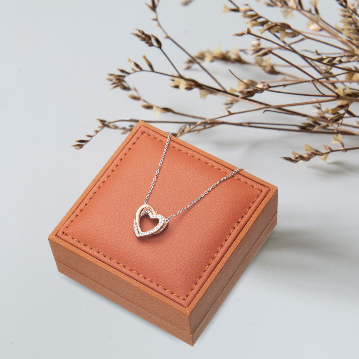 Enduring Bond - Twin Hearts Necklace