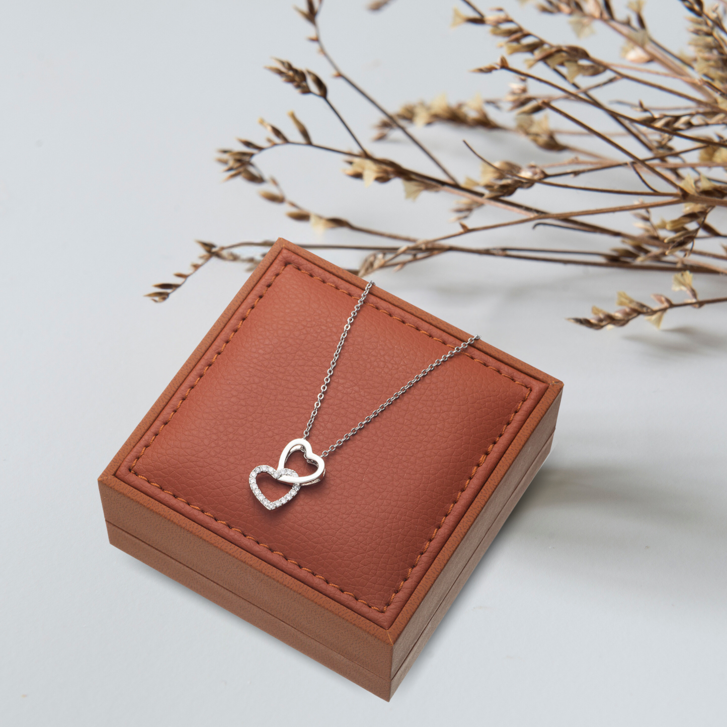 Eternal Heart - Double Hearts Necklace