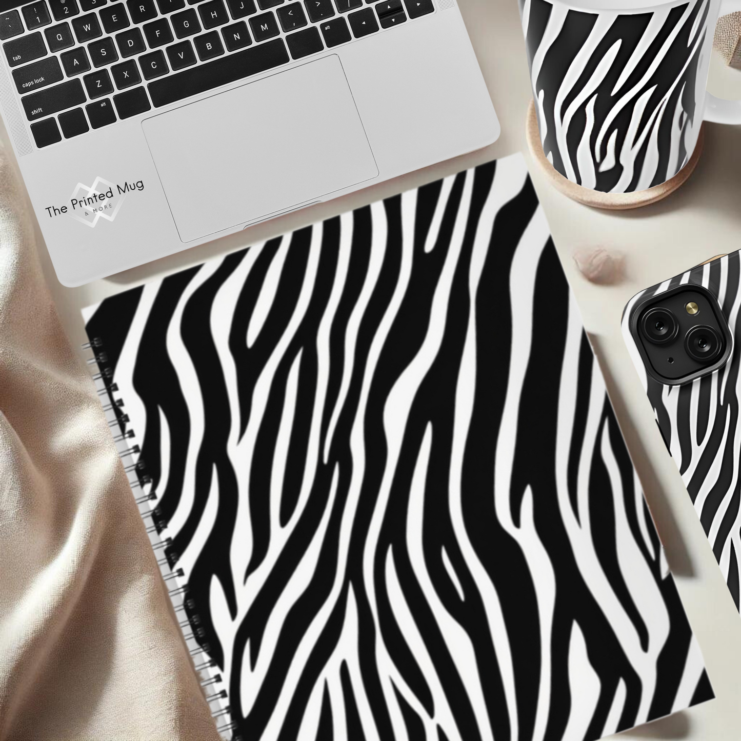 Zebra Zen 8.5”x11” Hardcover Notebook