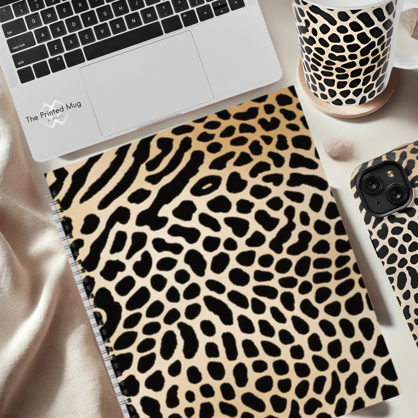 Savannah Swirl 8.5”x11” Hardcover Notebook
