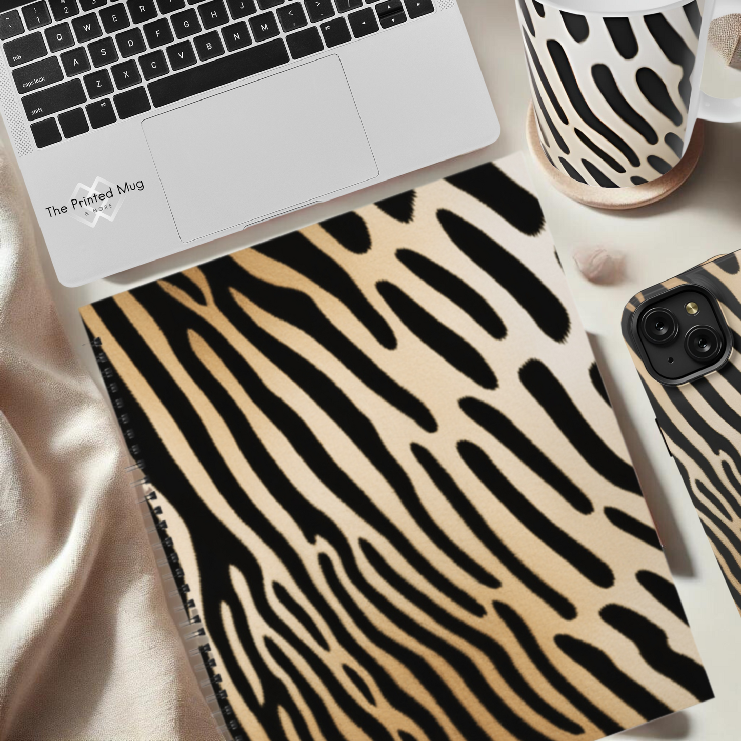 Desert Dapple 8.5”x11” Hardcover Notebook