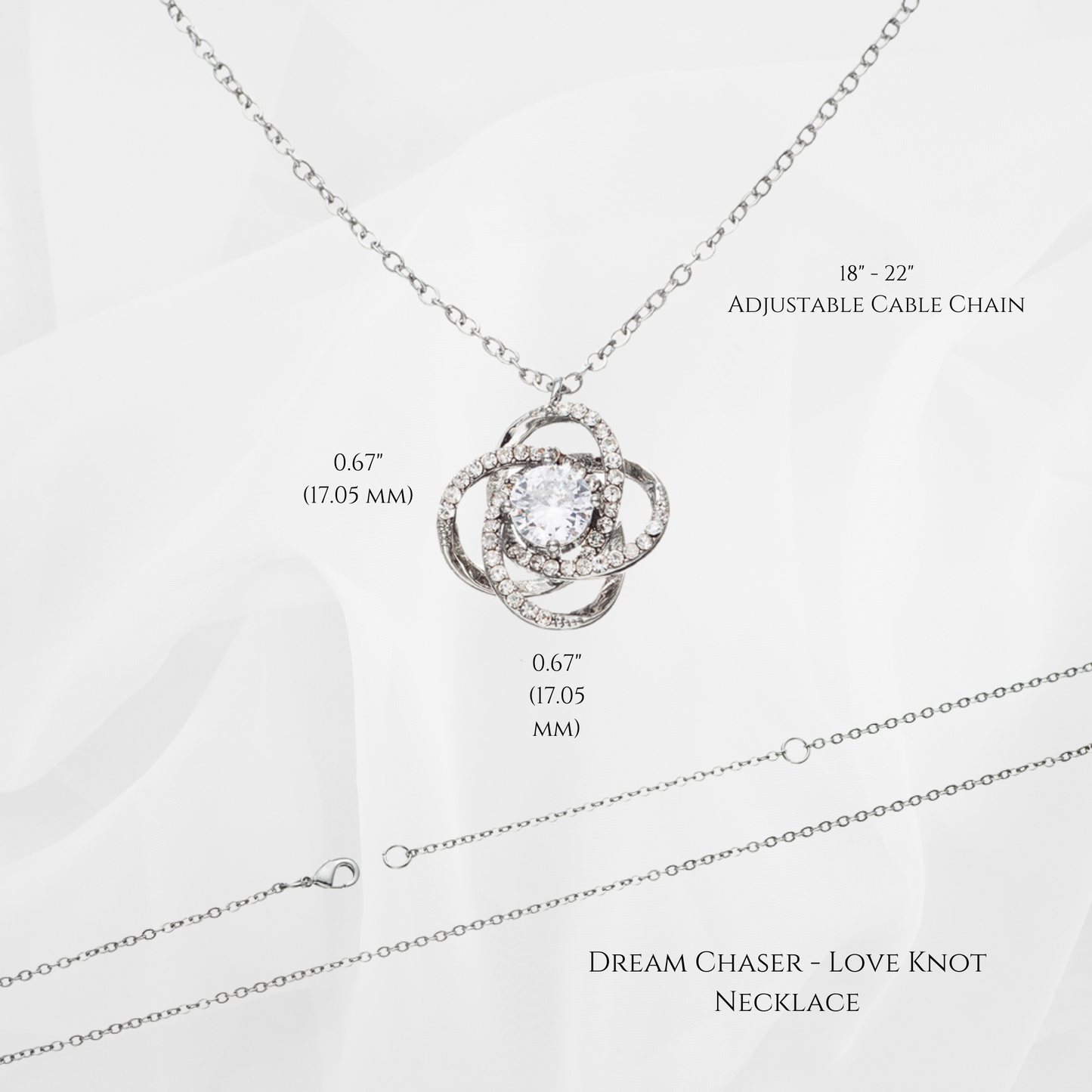Dream Chaser - Love Knot Necklace