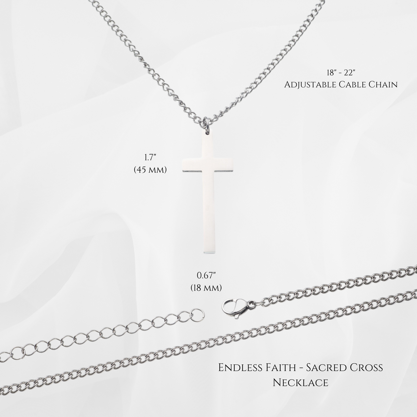Endless Faith - Sacred Cross Necklace