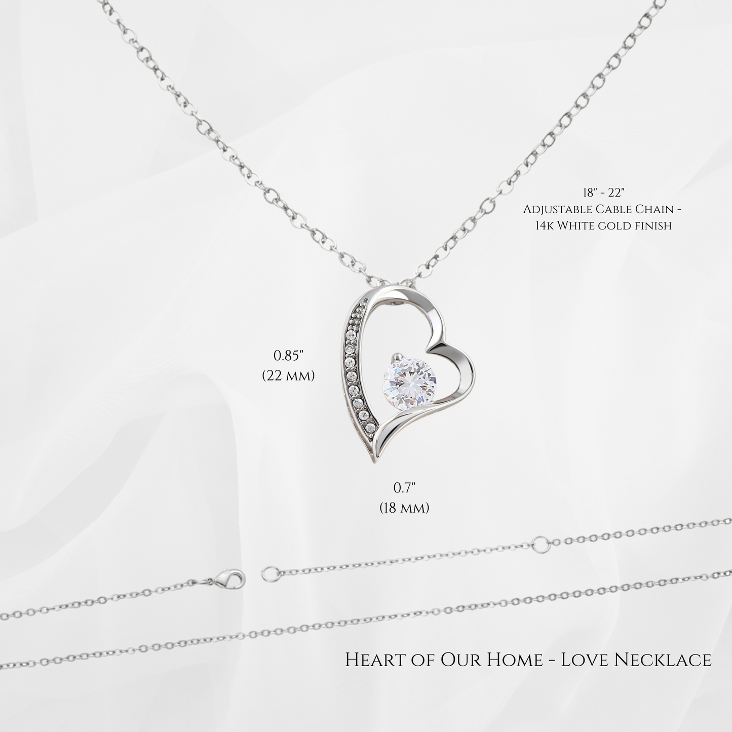 Heart of Our Home - Love Necklace