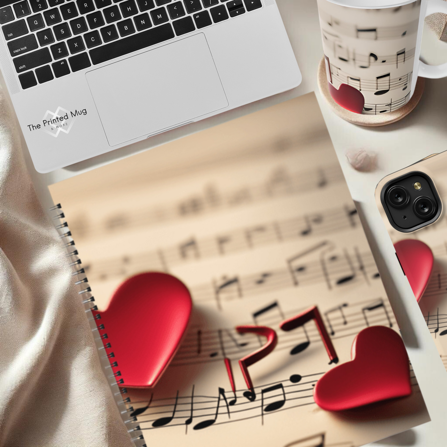 Love Notes 8.5"x11" Hardcover Notebook