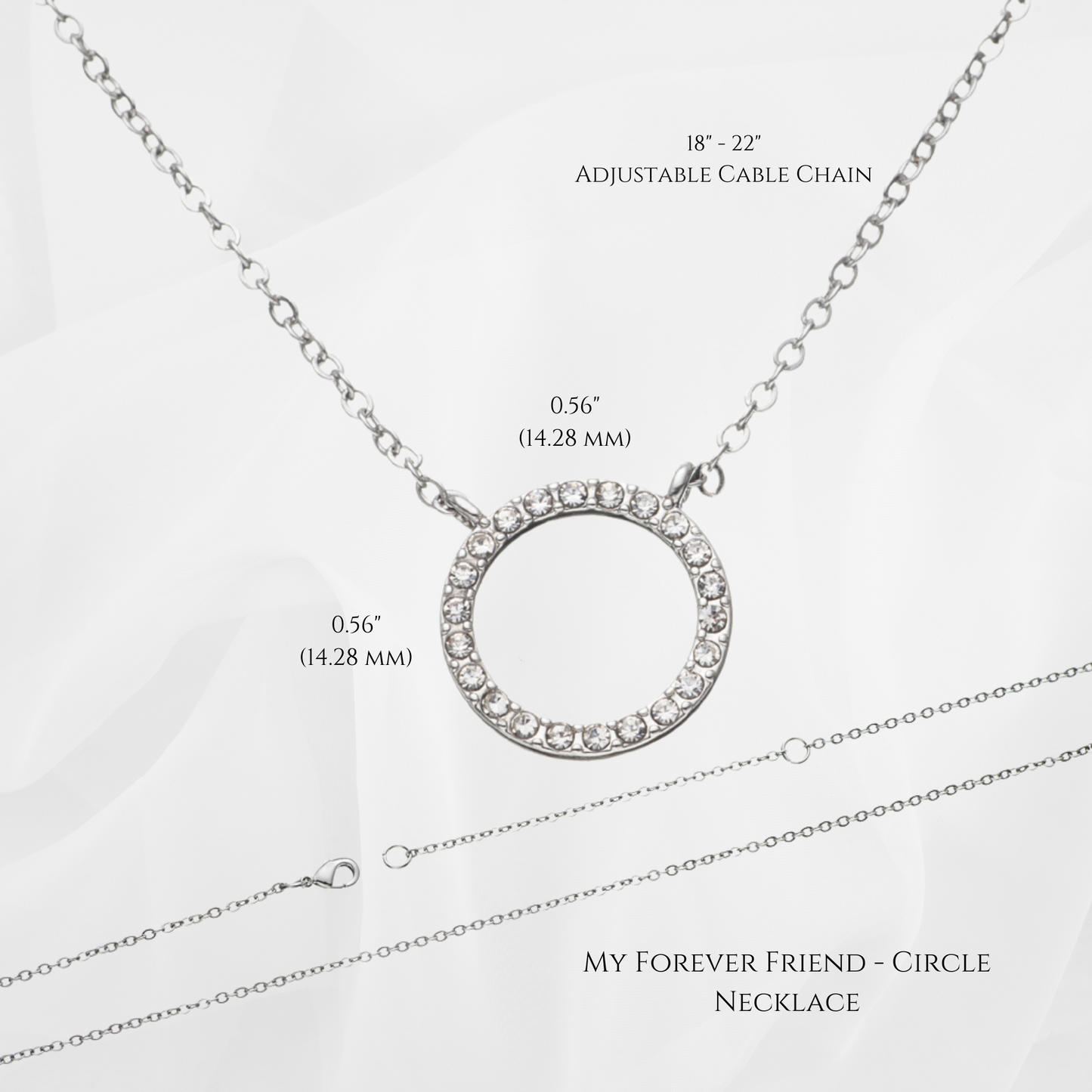 My Forever Friend - Circle Necklace