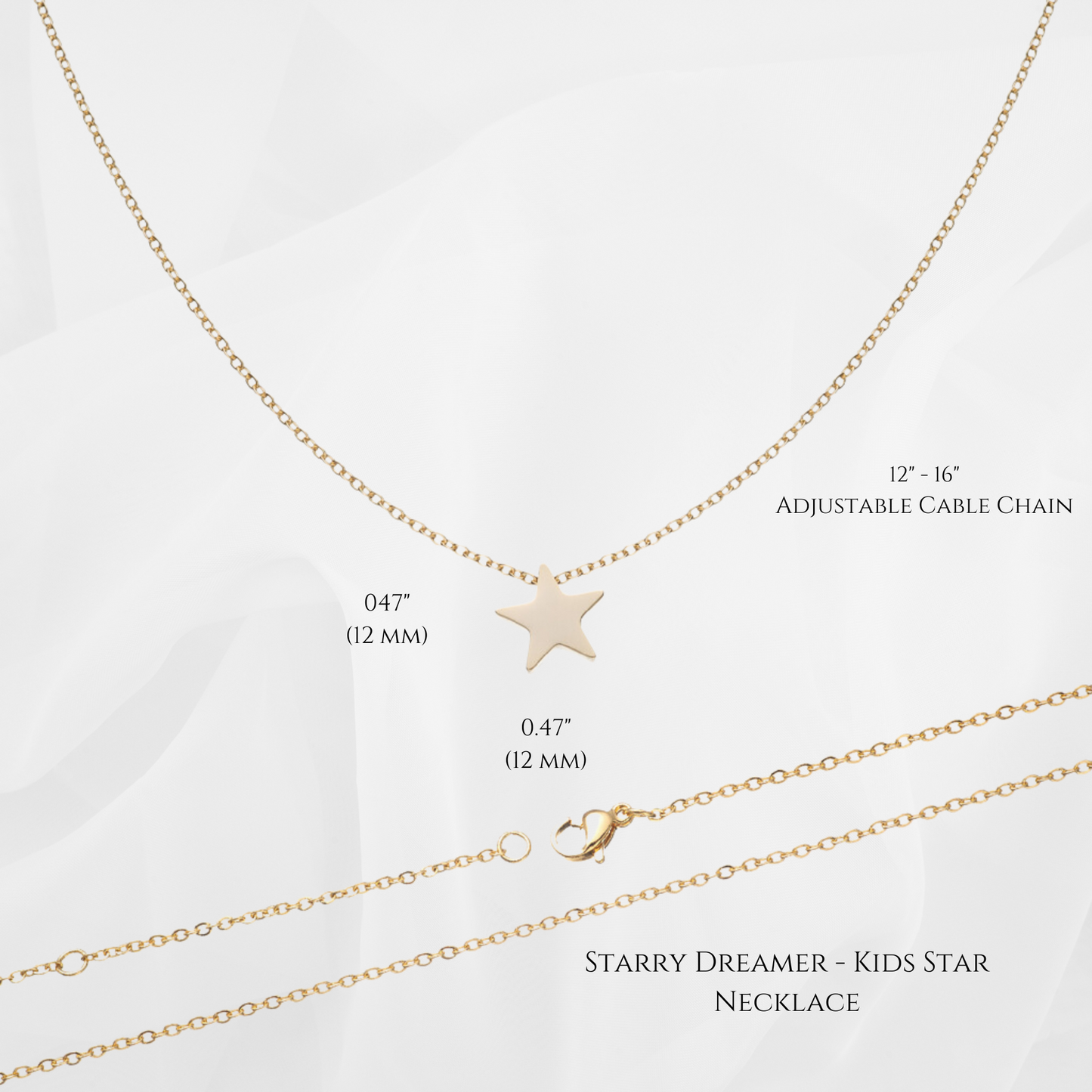 Starry Dreamer - Kids Star Necklace