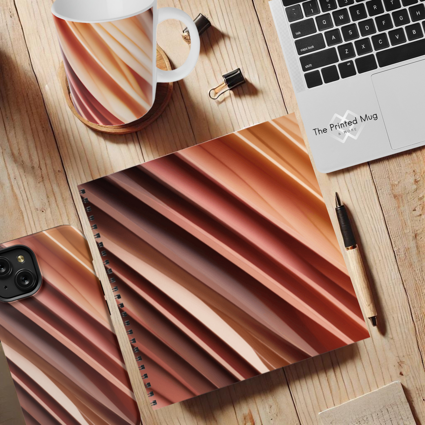 Copper Fold 8.5"x8.5" Hardcover Notebook