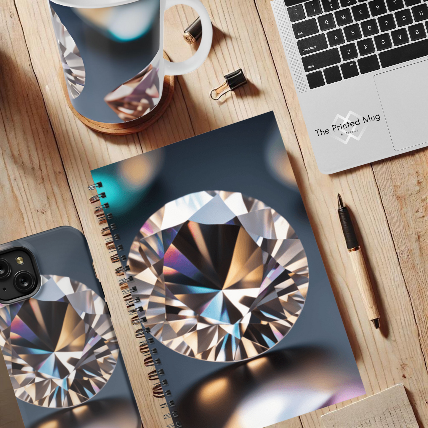 Gem Symphony 5.5"x8.5" Hardcover Planner