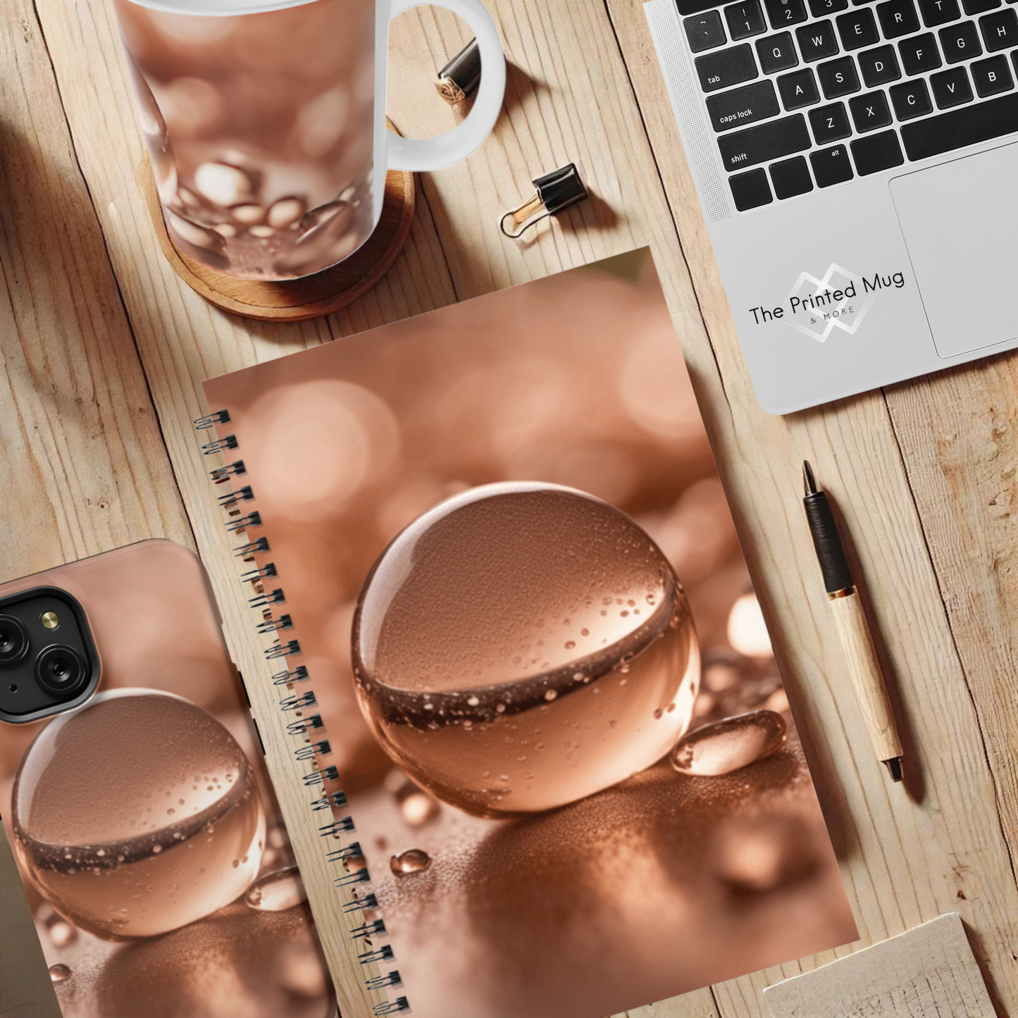 Glistening Globe 5.5"x8.5" Hardcover Planner