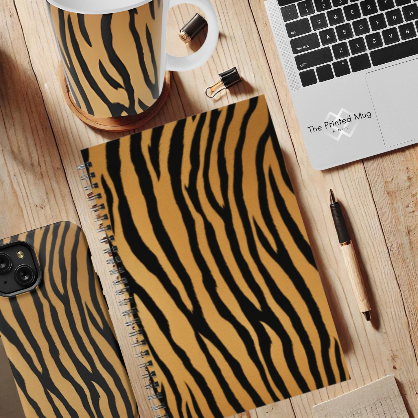 Golden Safari 5.5"x8.5" Hardcover Planner